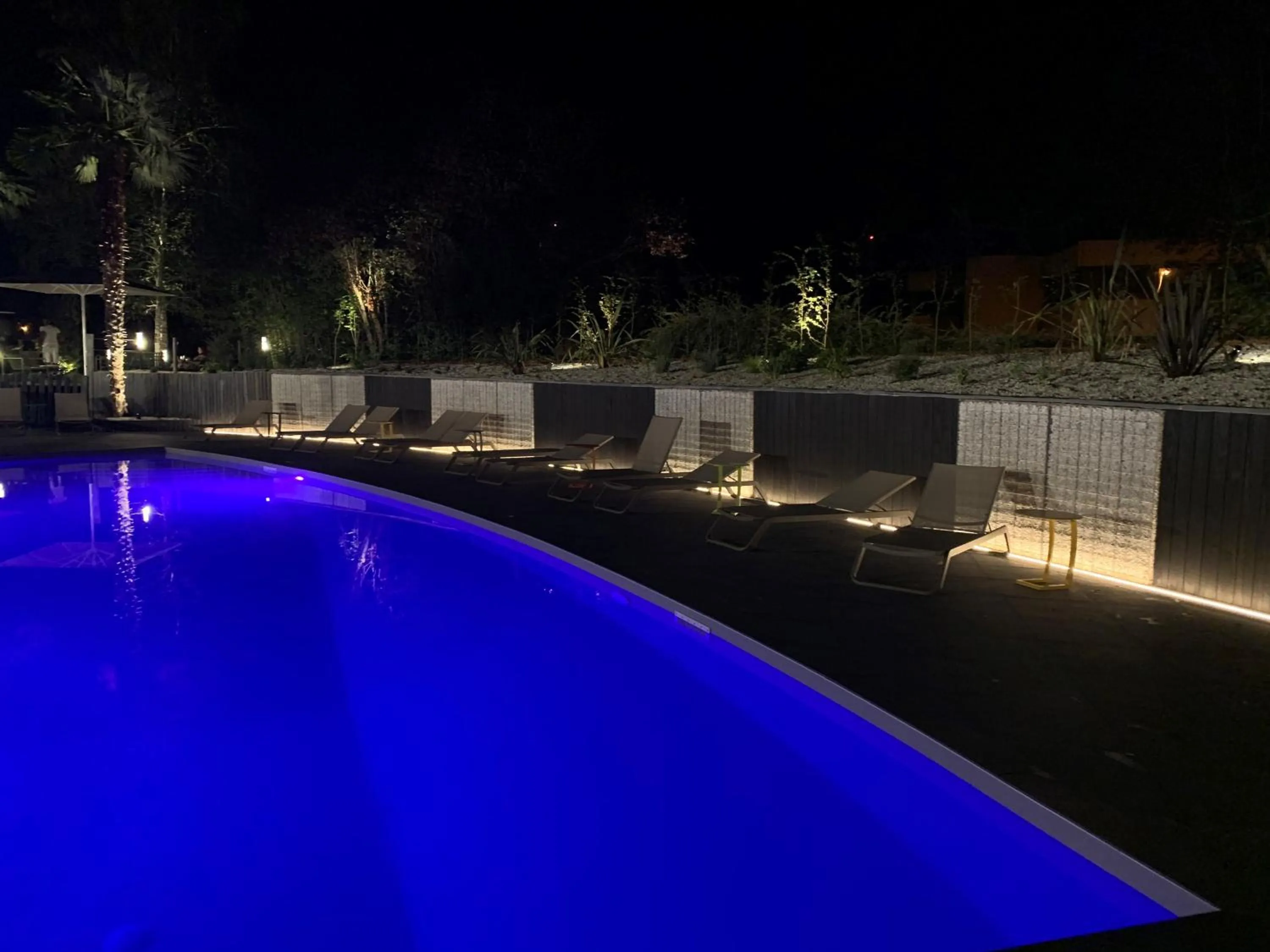 Swimming pool in Novotel Poitiers Site du Futuroscope