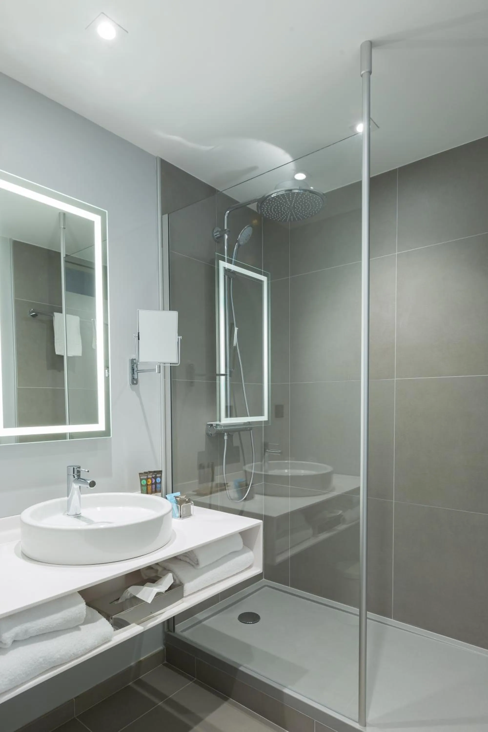 Bathroom in Novotel Poitiers Site du Futuroscope