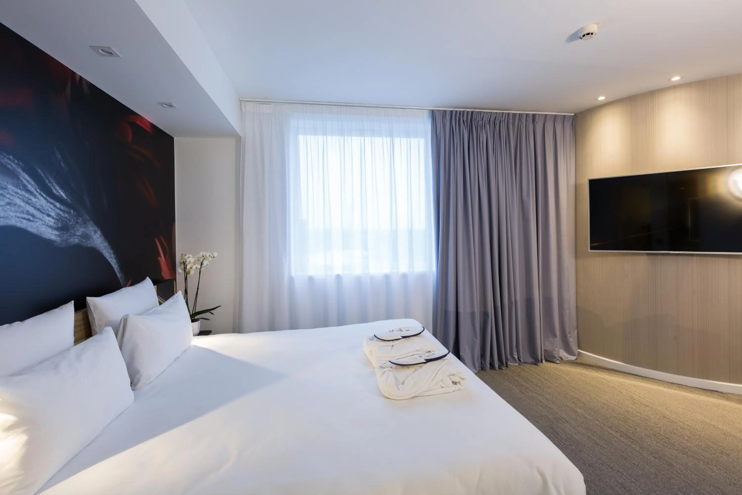 Photo of the whole room, Bed in Novotel Poitiers Site du Futuroscope