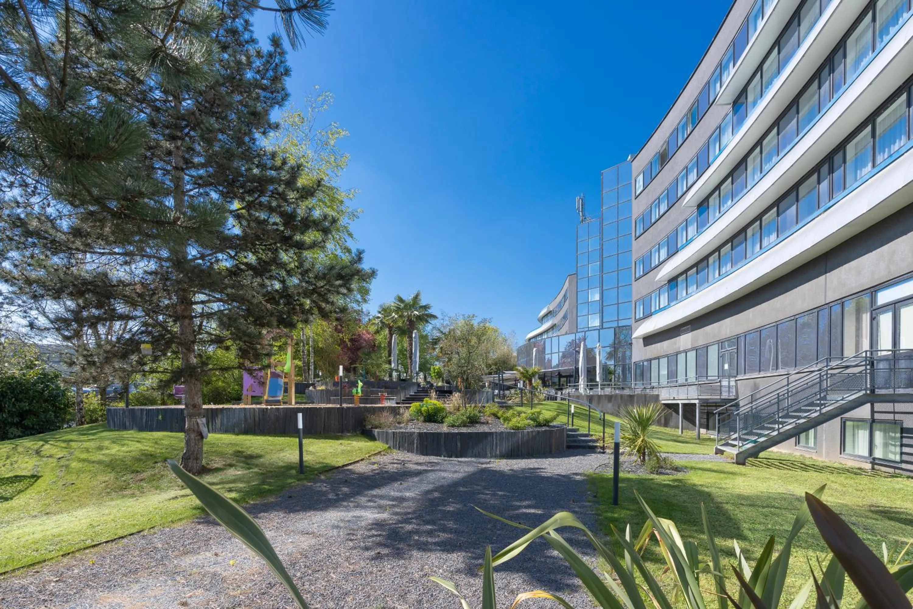 Children play ground in Novotel Poitiers Site du Futuroscope