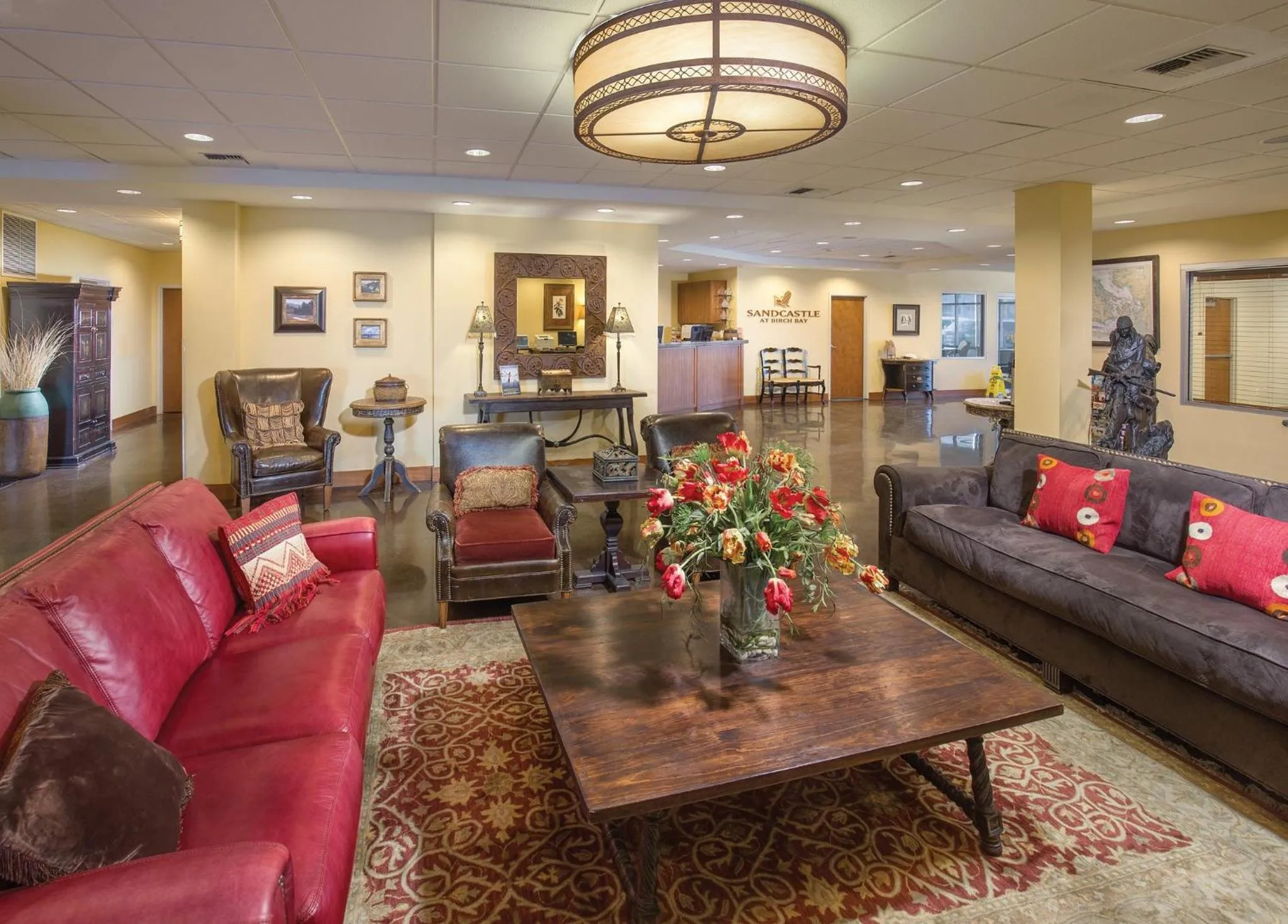 Lobby or reception in WorldMark Blaine