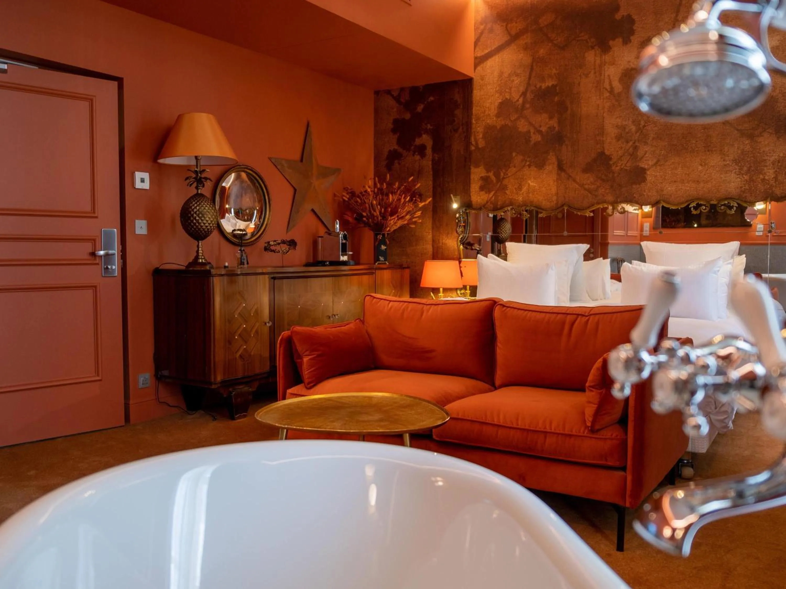 Bedroom in Hotel Novotel Domaine de Maffliers - Paris Val-d'Oise