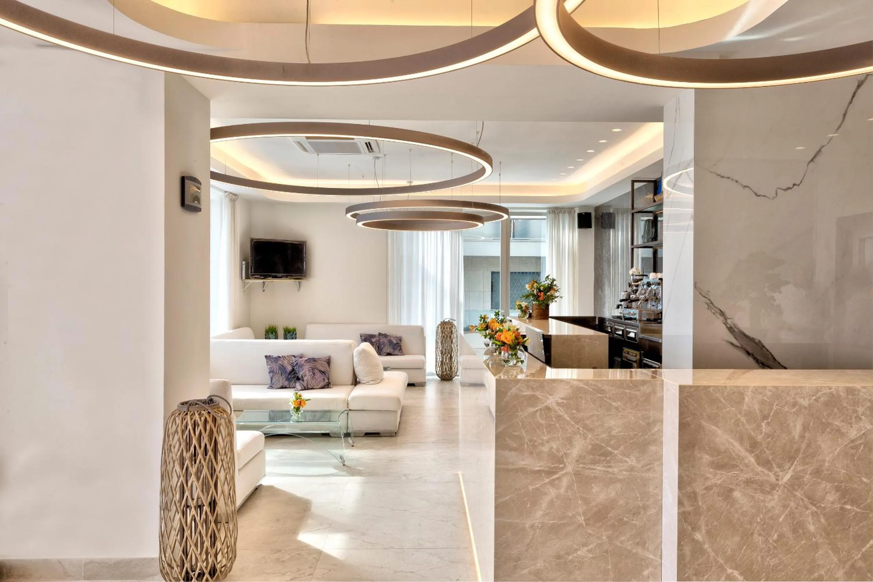 Lobby or reception in Hotel Vistamare