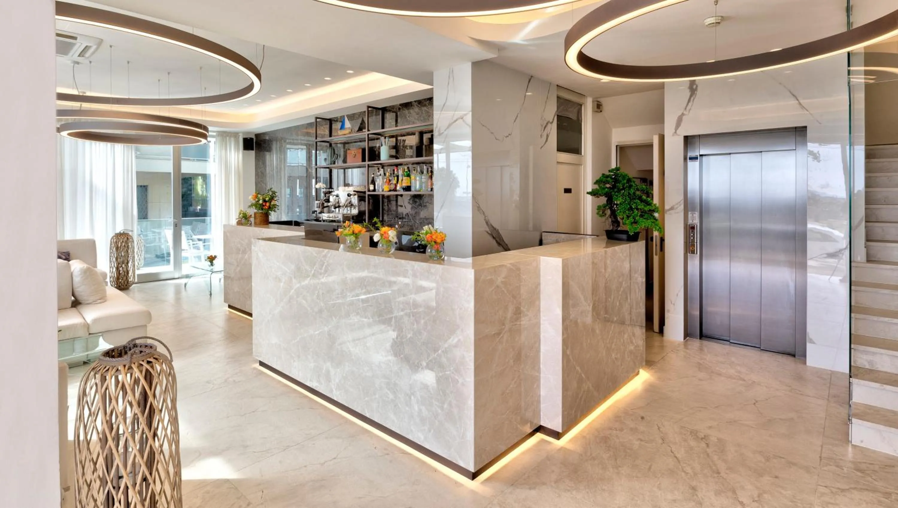 Lobby or reception in Hotel Vistamare