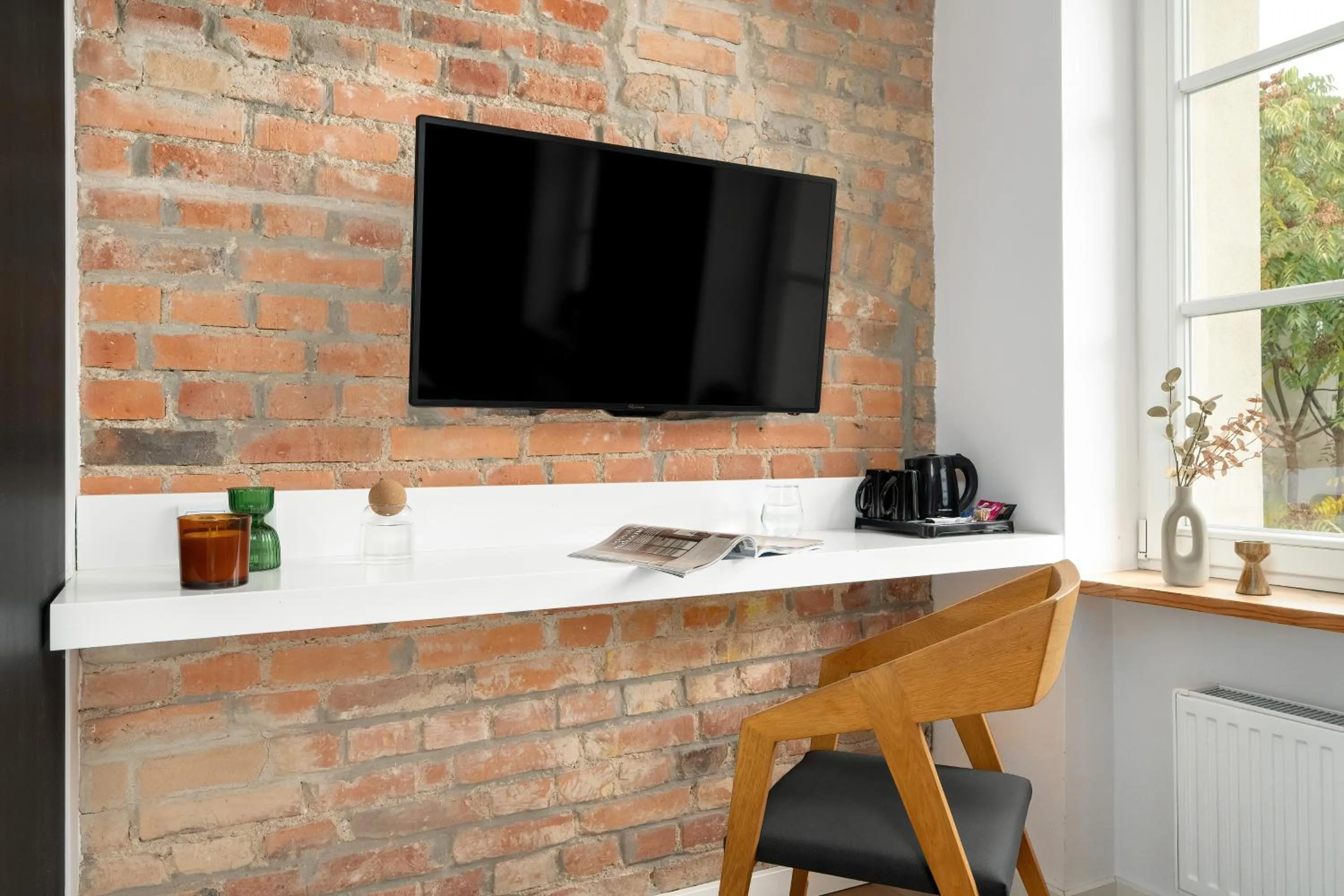 TV and multimedia in Apartamenty Schoeps Residence by Noclegi Renters