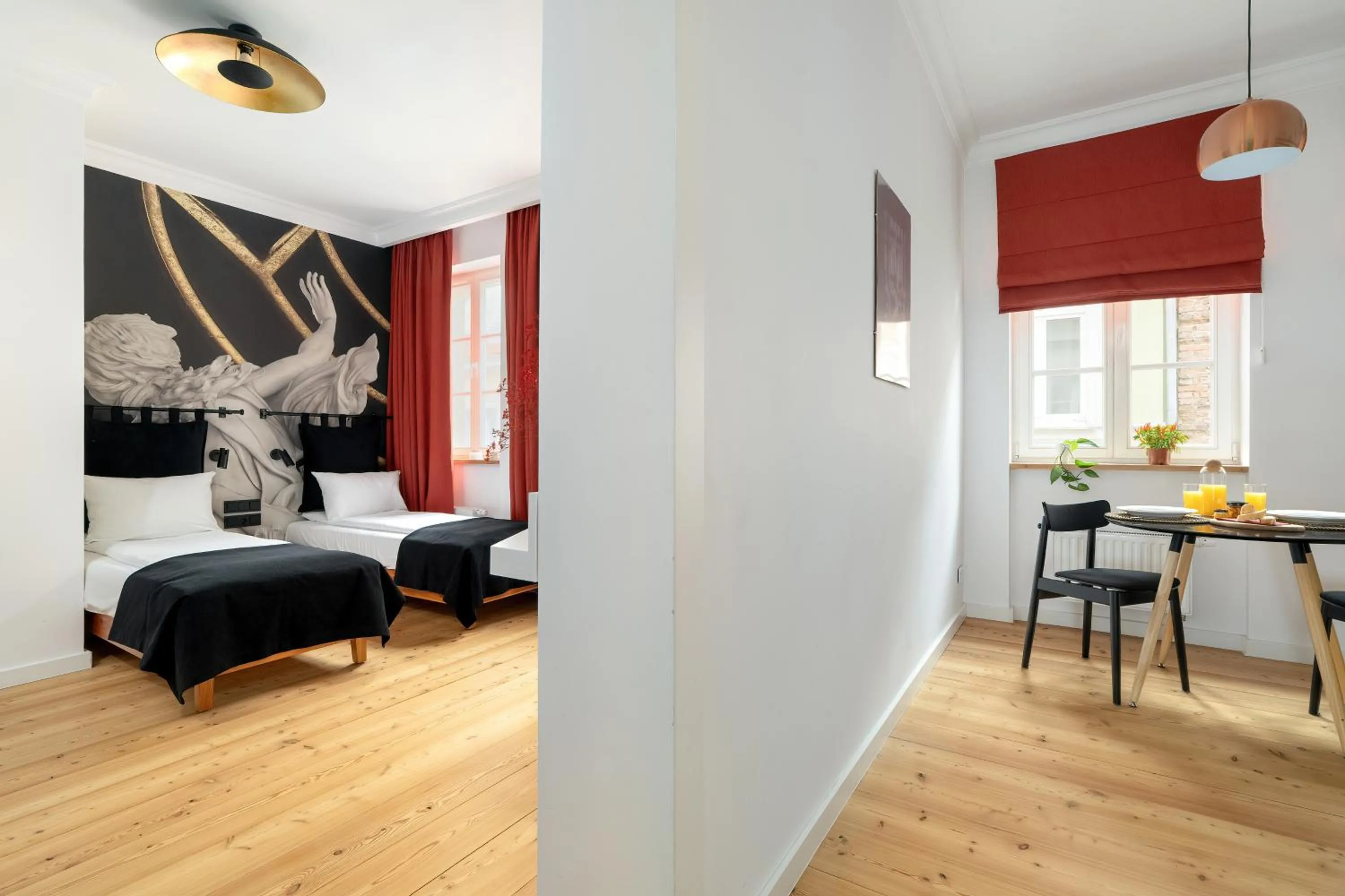 Bed in Apartamenty Schoeps Residence by Noclegi Renters