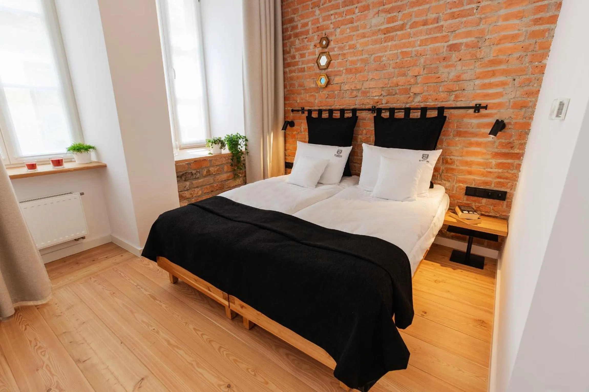 Bed in Apartamenty Schoeps Residence by Noclegi Renters
