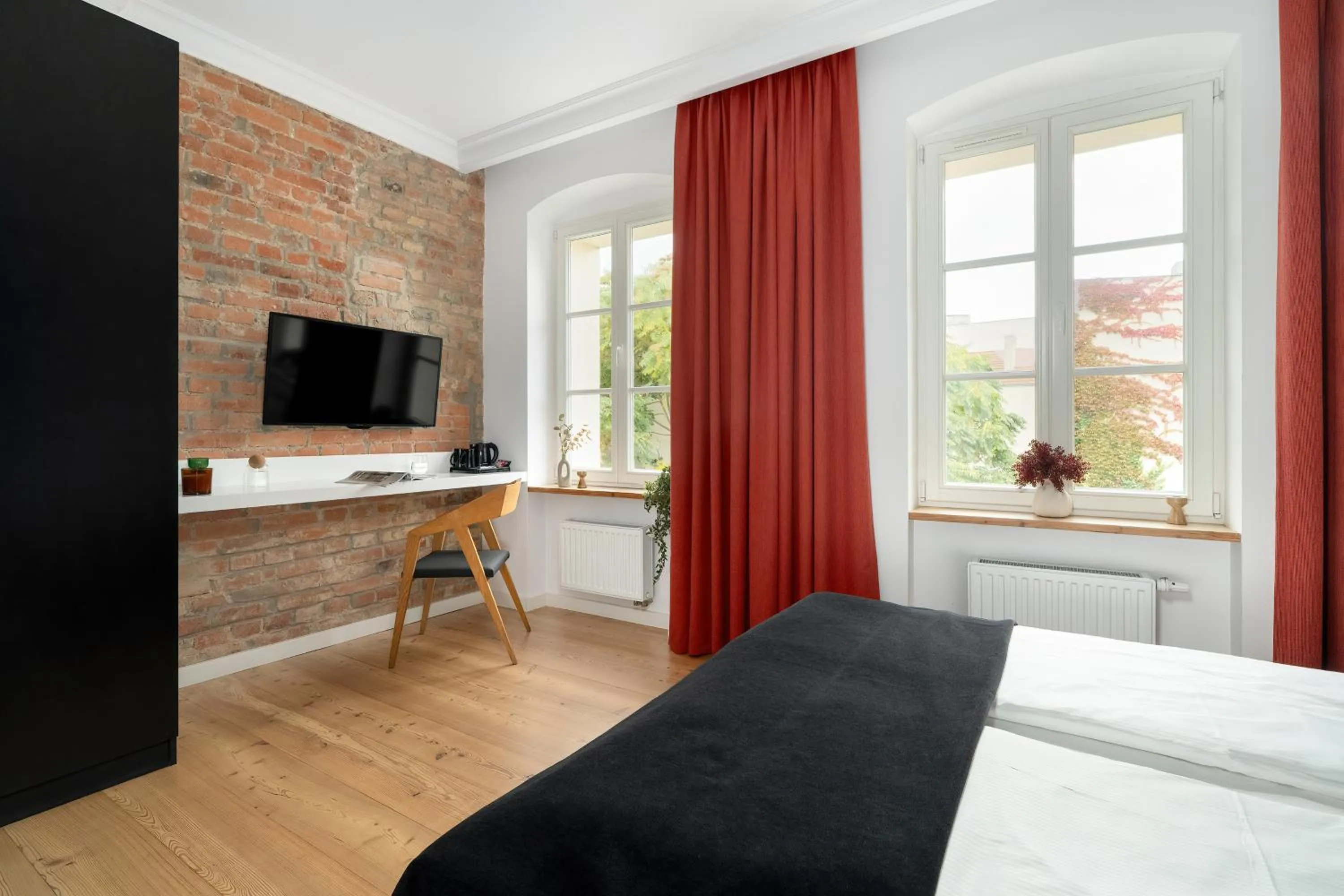 Bed in Apartamenty Schoeps Residence by Noclegi Renters