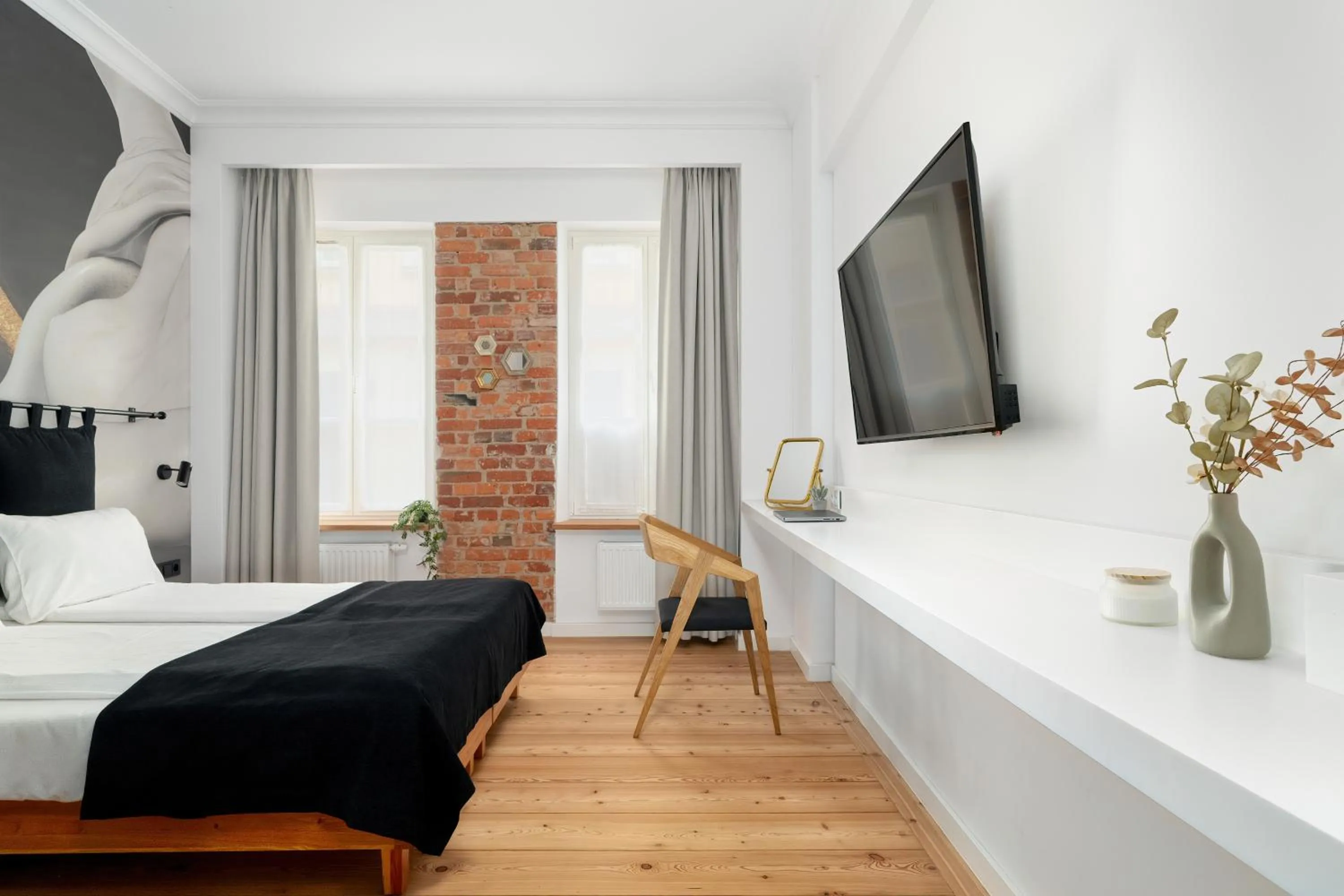 Bed in Apartamenty Schoeps Residence by Noclegi Renters