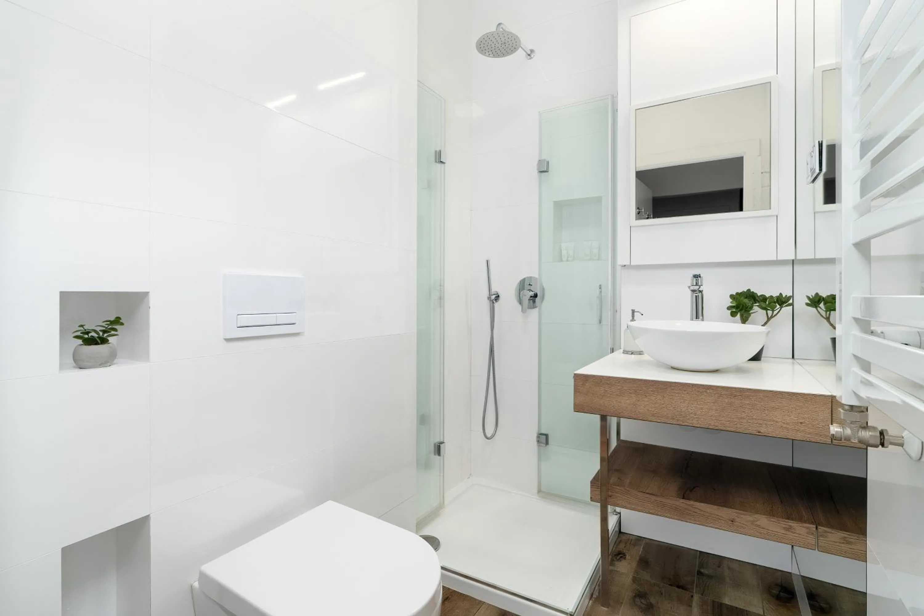Shower in Apartamenty Schoeps Residence by Noclegi Renters