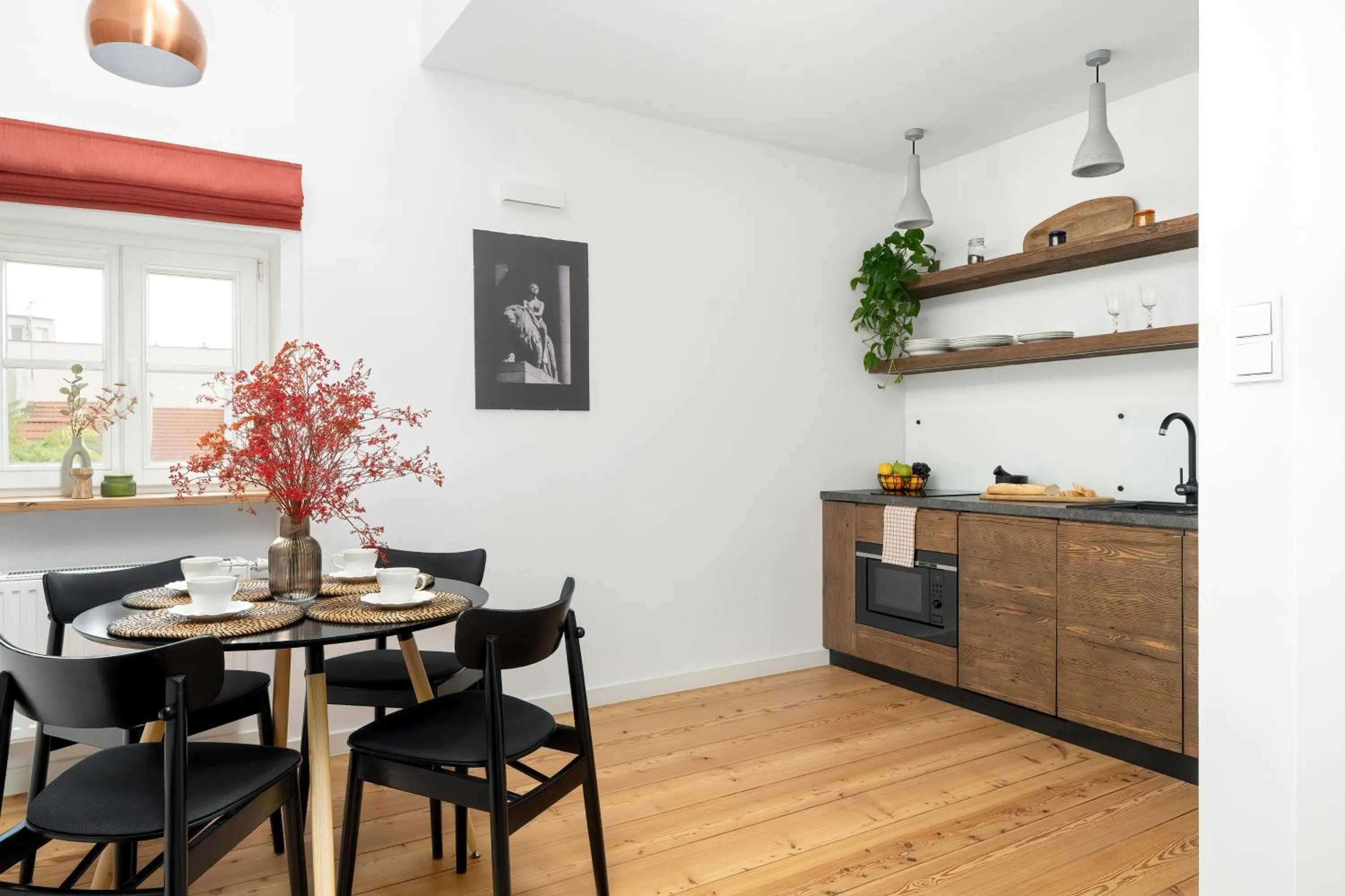 Kitchen or kitchenette in Apartamenty Schoeps Residence by Noclegi Renters