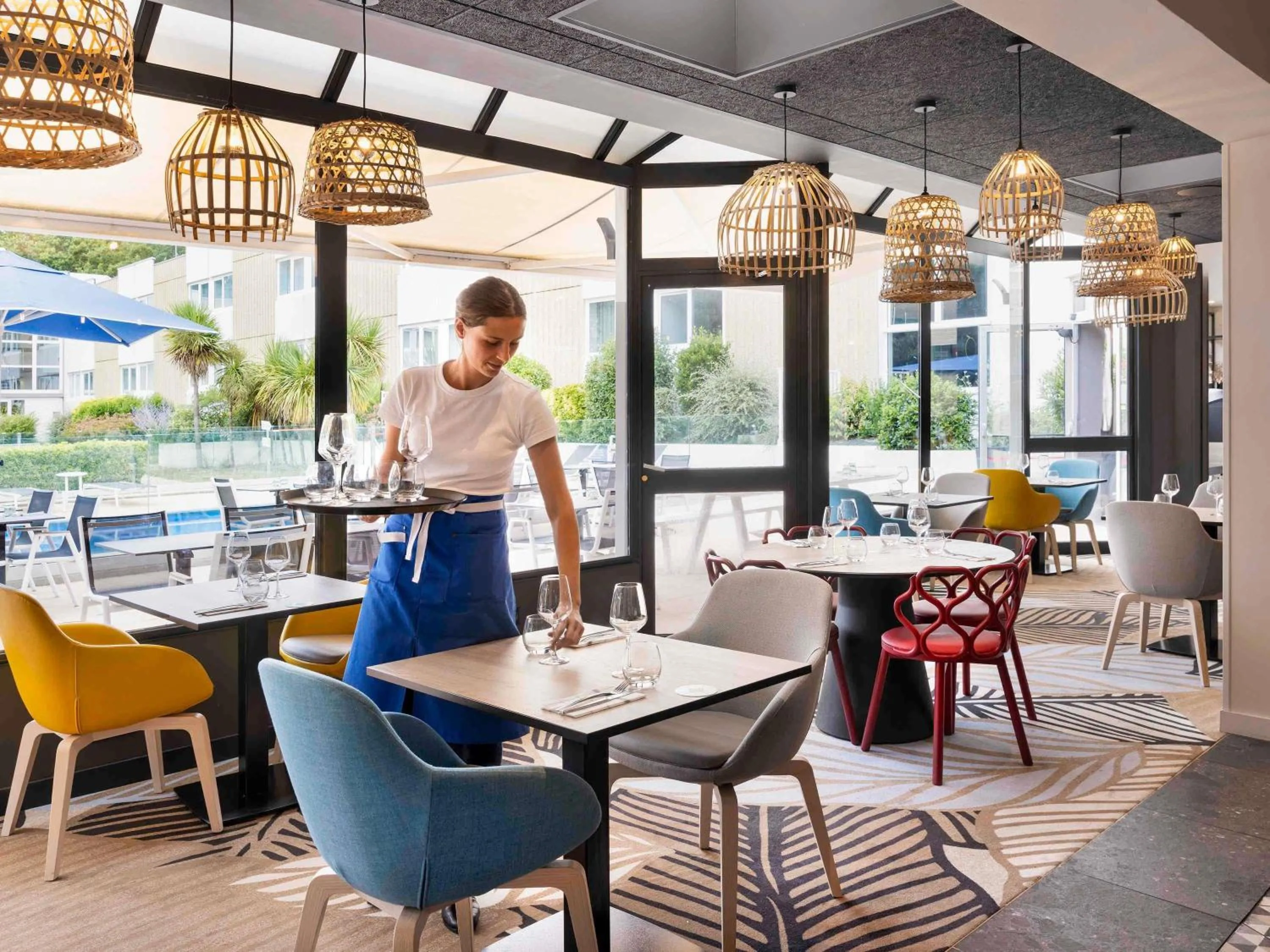 Restaurant/places to eat in Novotel Rennes Alma