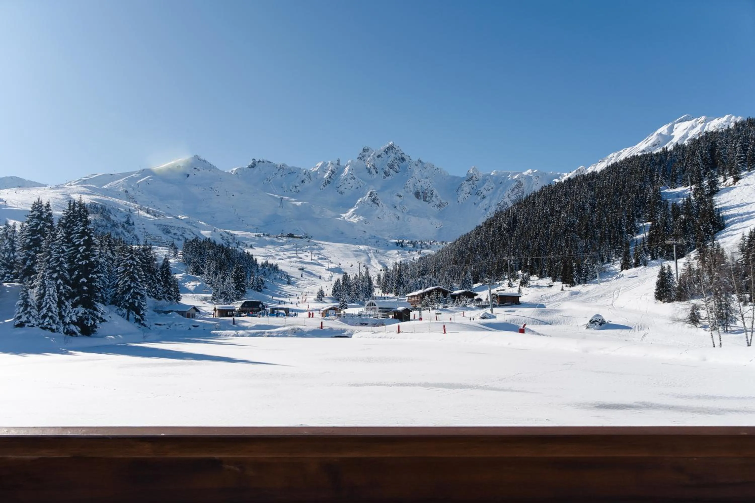 View (from property/room) in Lake Hotel Courchevel 1850