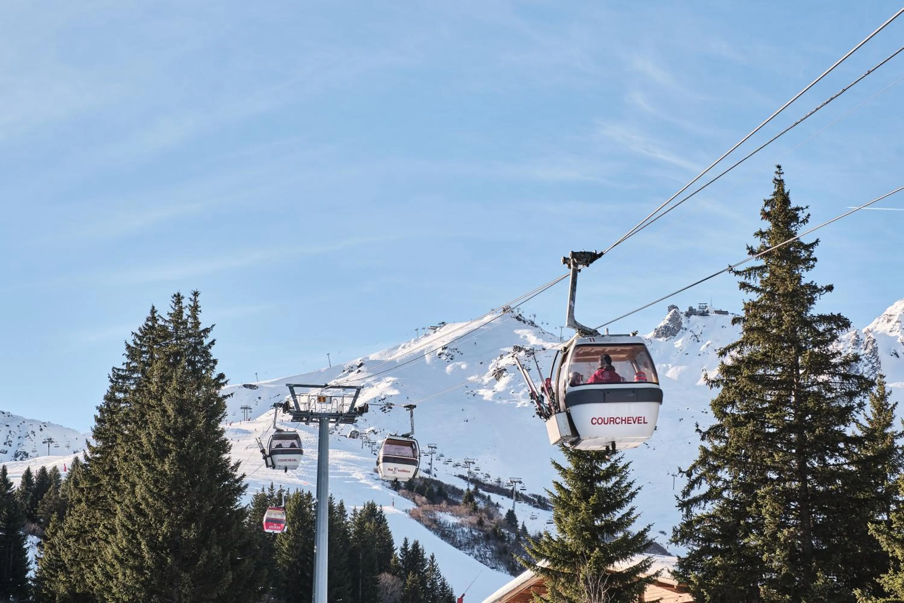 Skiing in Lake Hotel Courchevel 1850