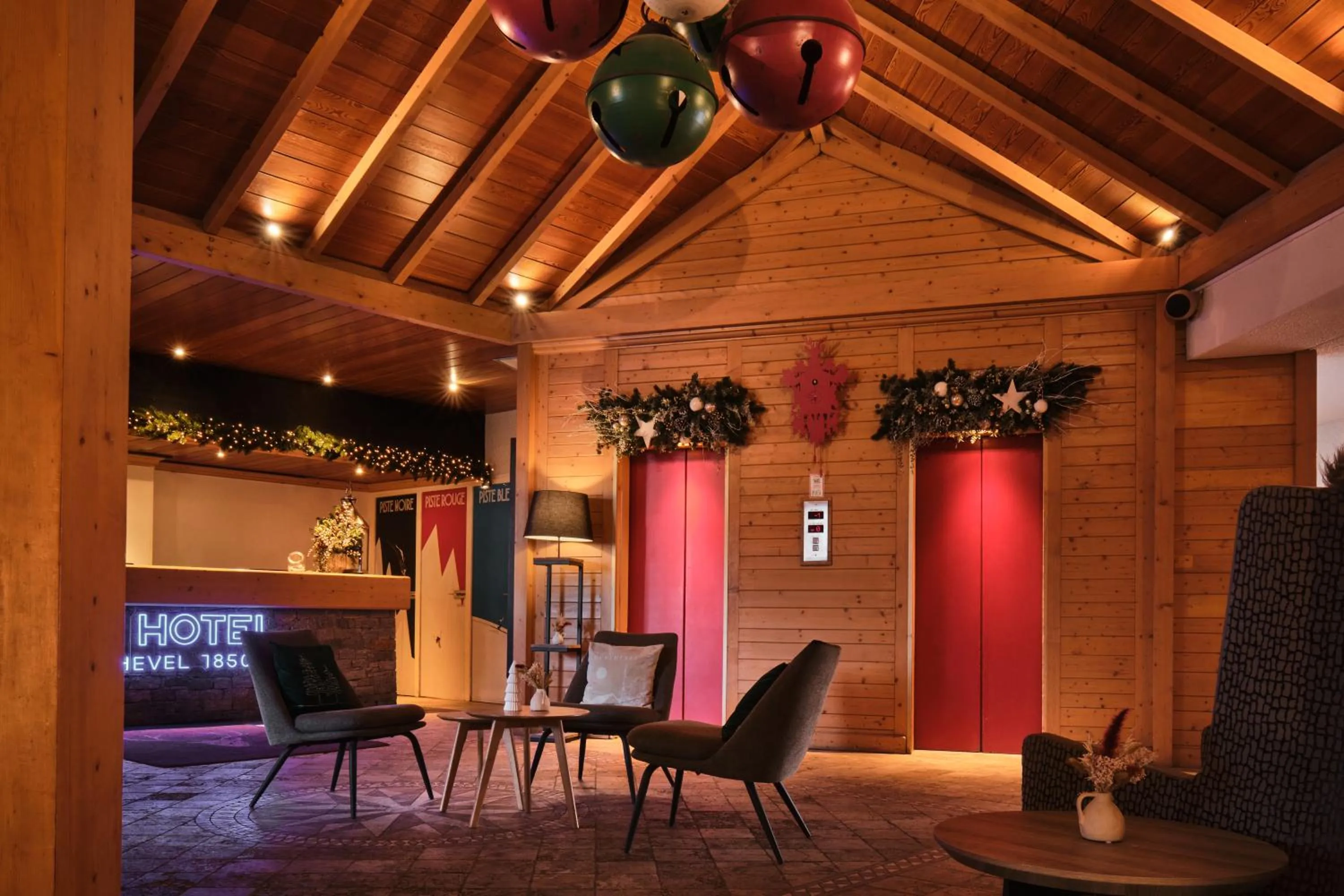 Lobby or reception in Lake Hotel Courchevel 1850