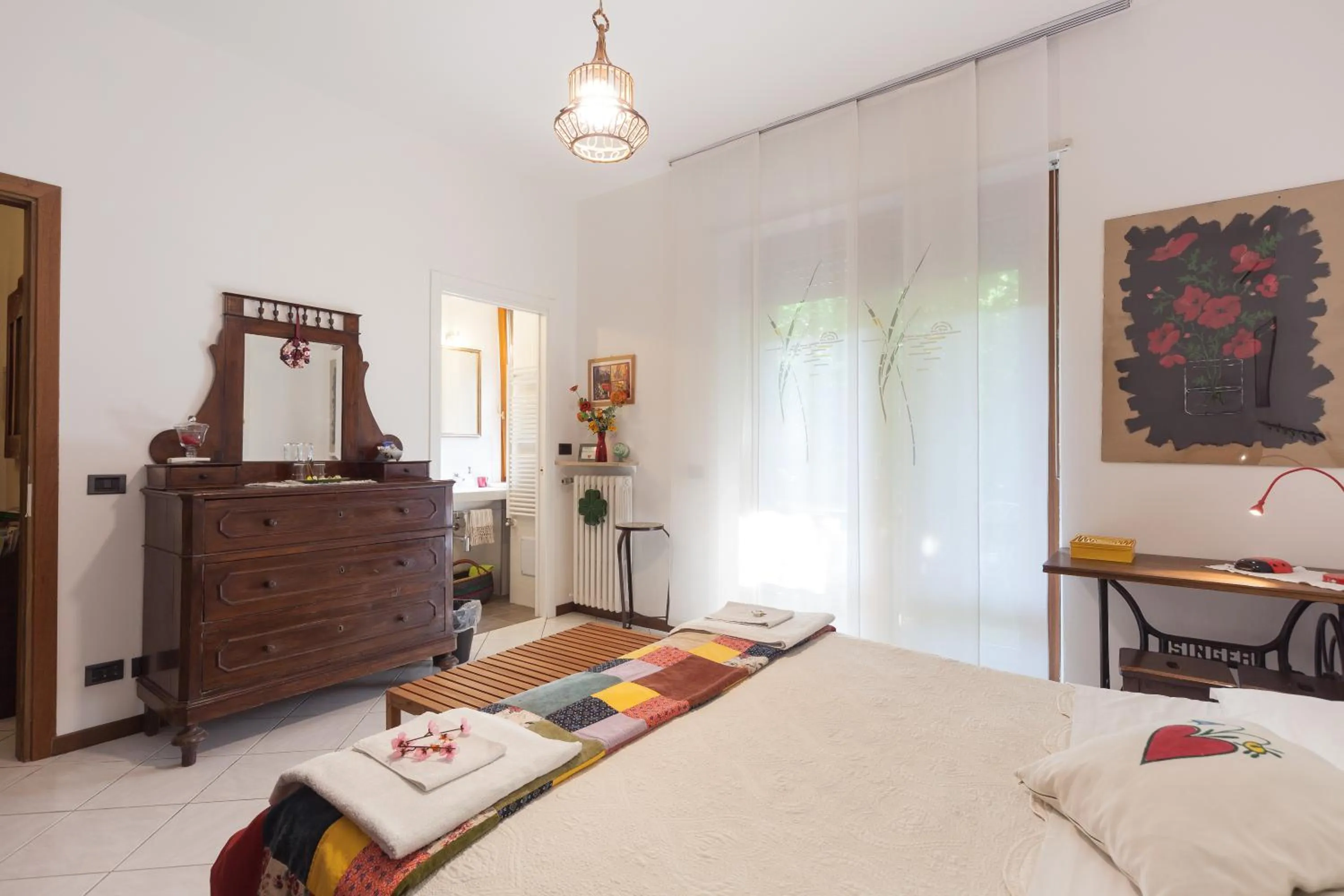 Bedroom, Bed in Al Quadrifoglio Bed & Breakfast