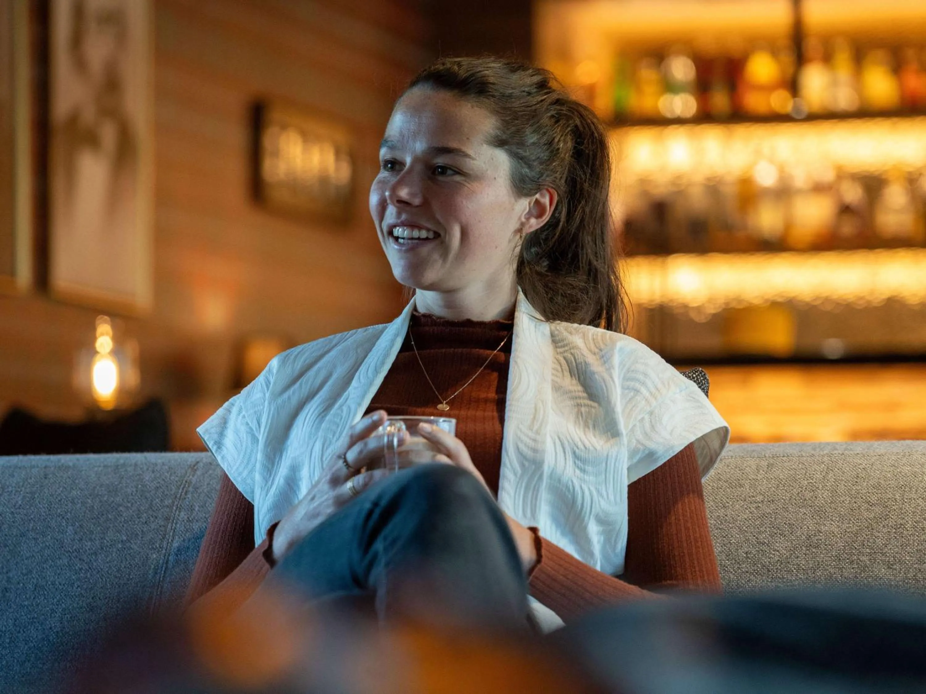 Lounge or bar in Novotel Rouen Sud