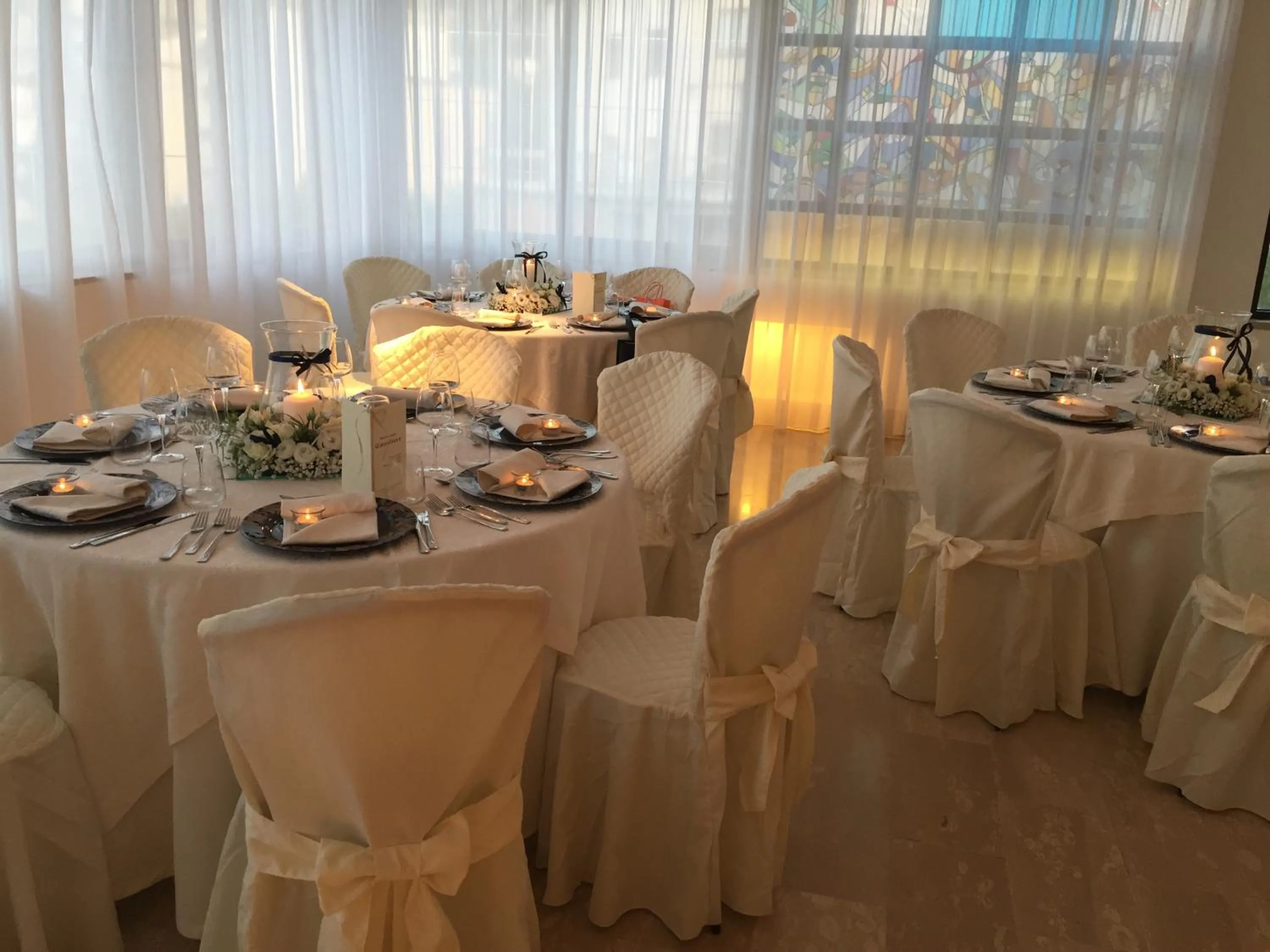 Decorative detail in Albergo Ristorante Cavaliere