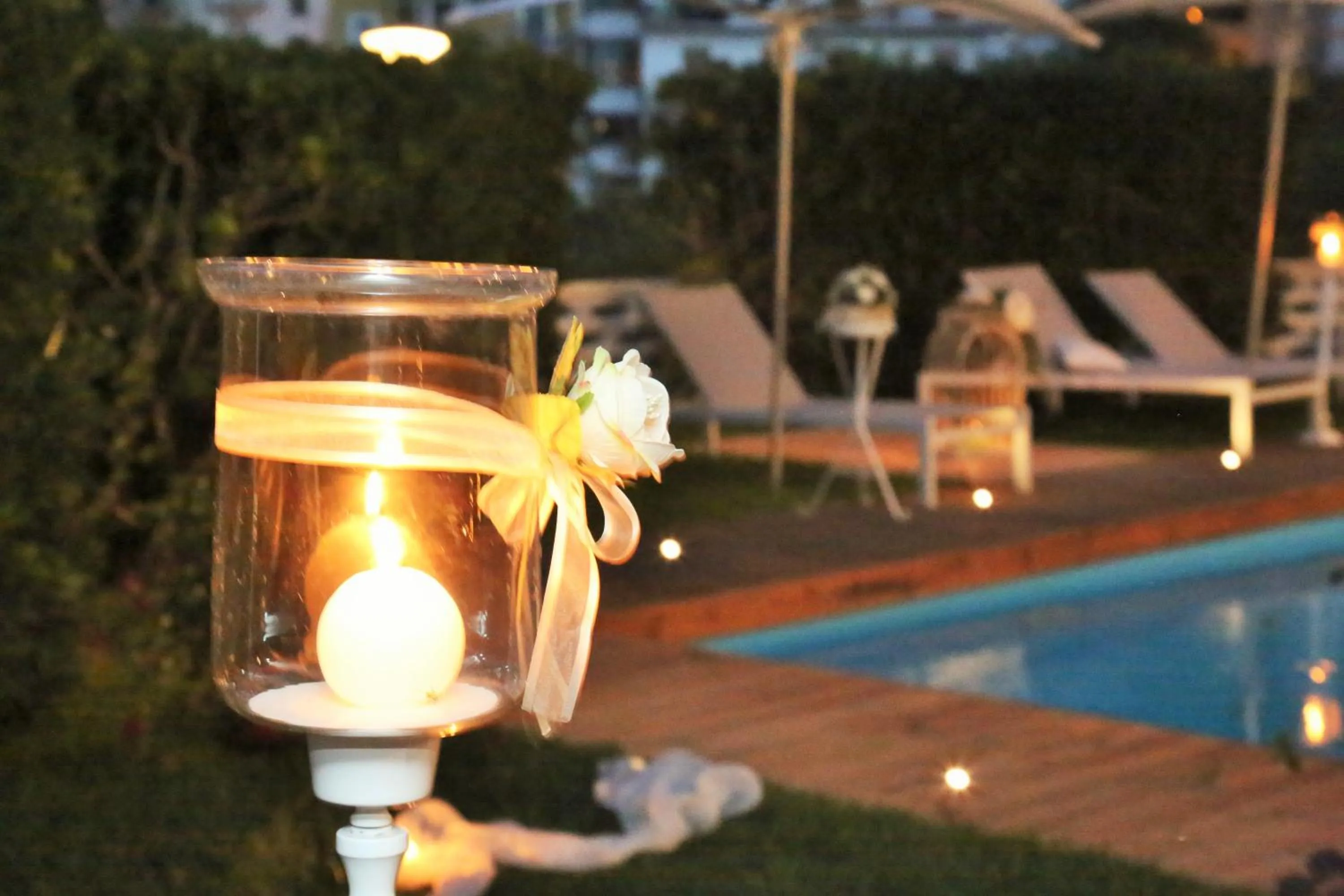 Pool view in Albergo Ristorante Cavaliere