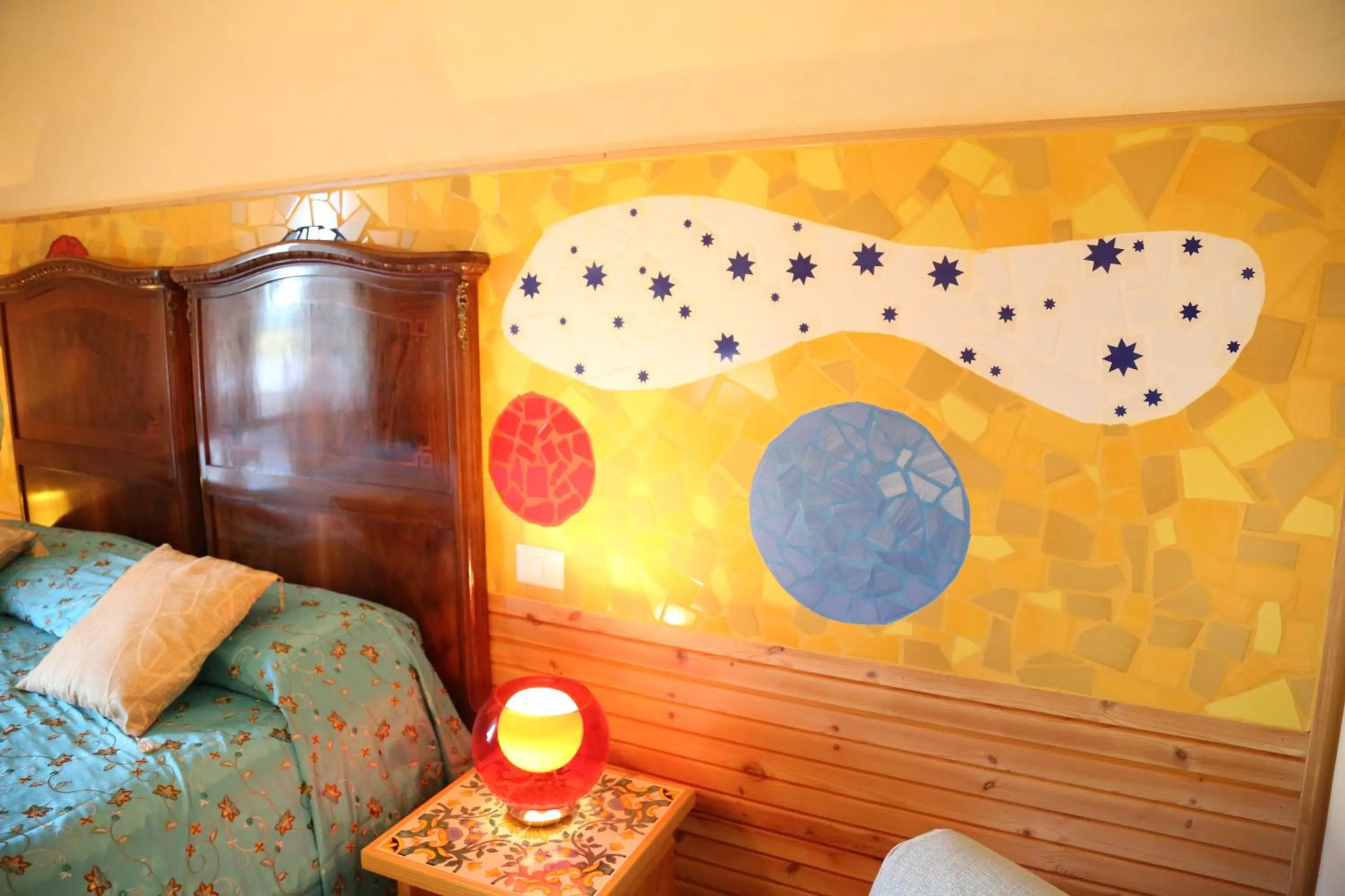 Bathroom, Bed in Albergo Ristorante Cavaliere