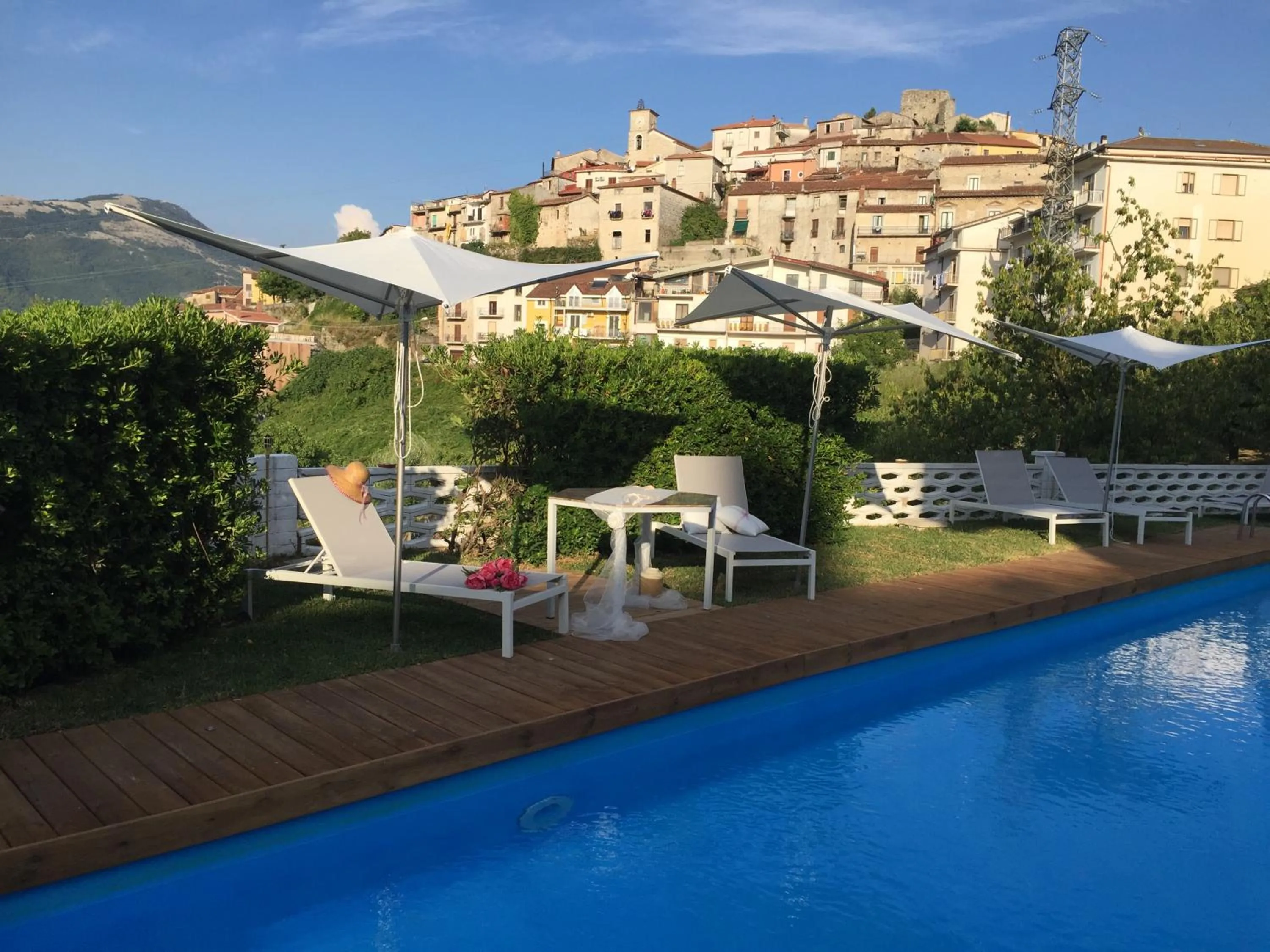 Pool view in Albergo Ristorante Cavaliere
