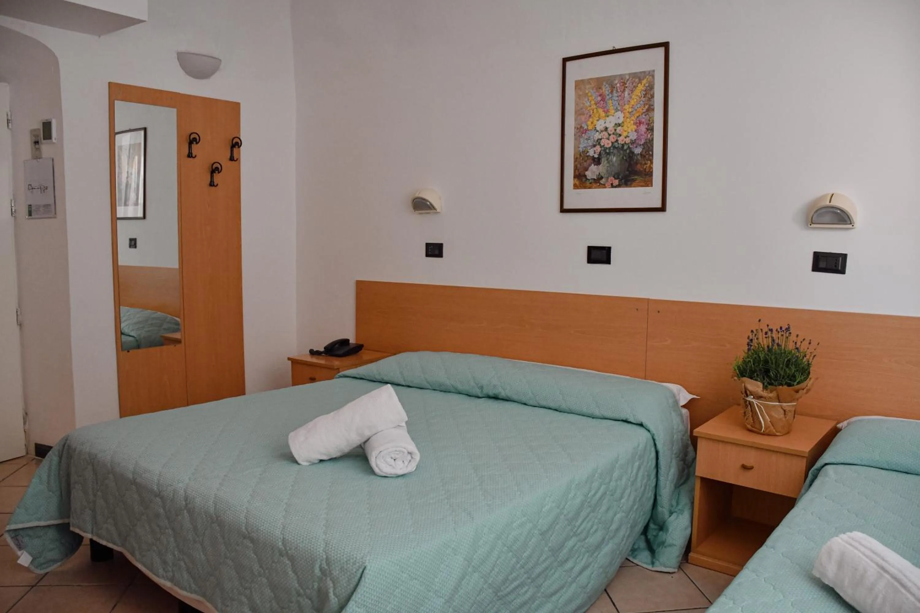 Bedroom, Bed in Hotel Le Palme