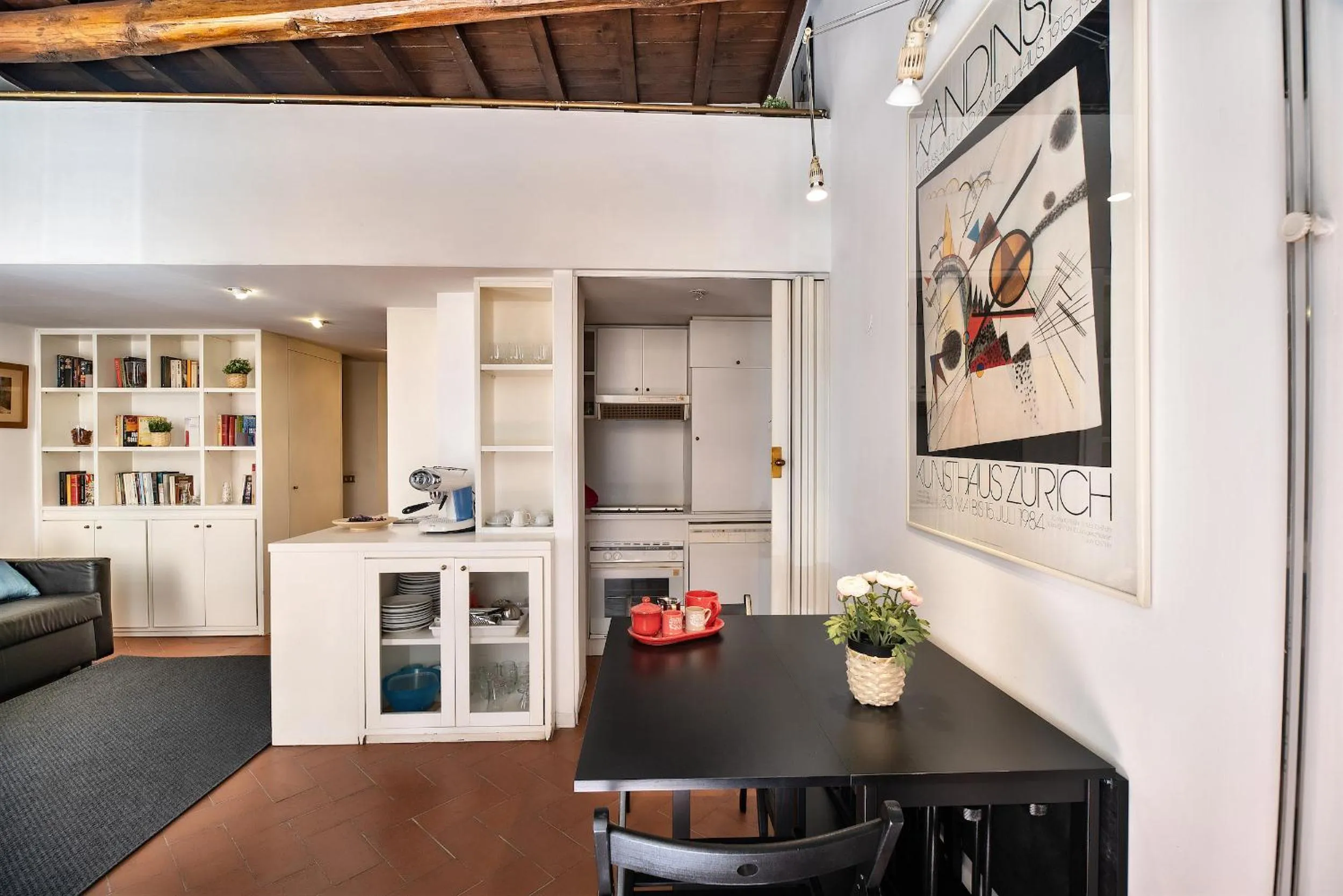 Kitchen or kitchenette in Appartamento via dei Baullari