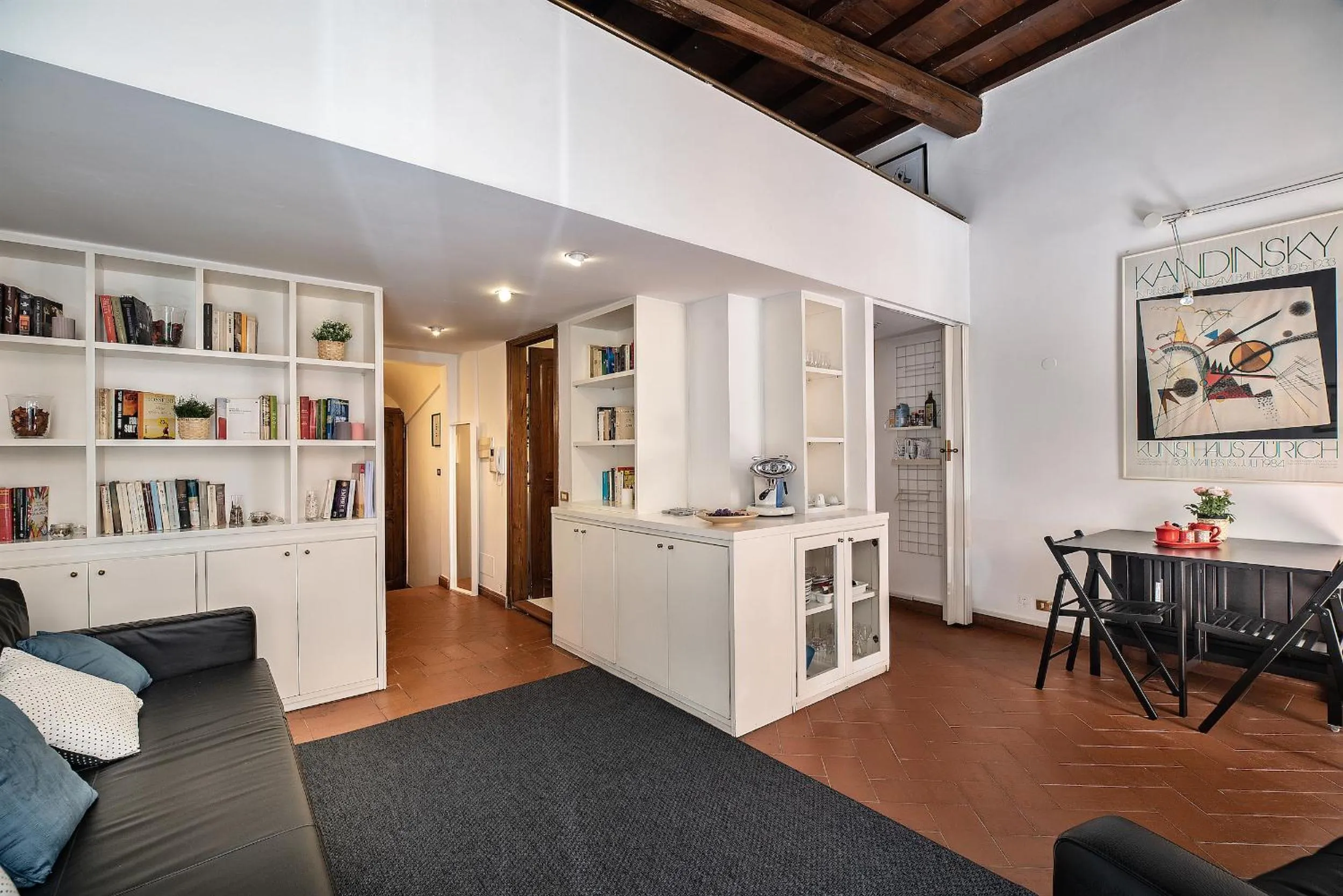 Kitchen or kitchenette in Appartamento via dei Baullari