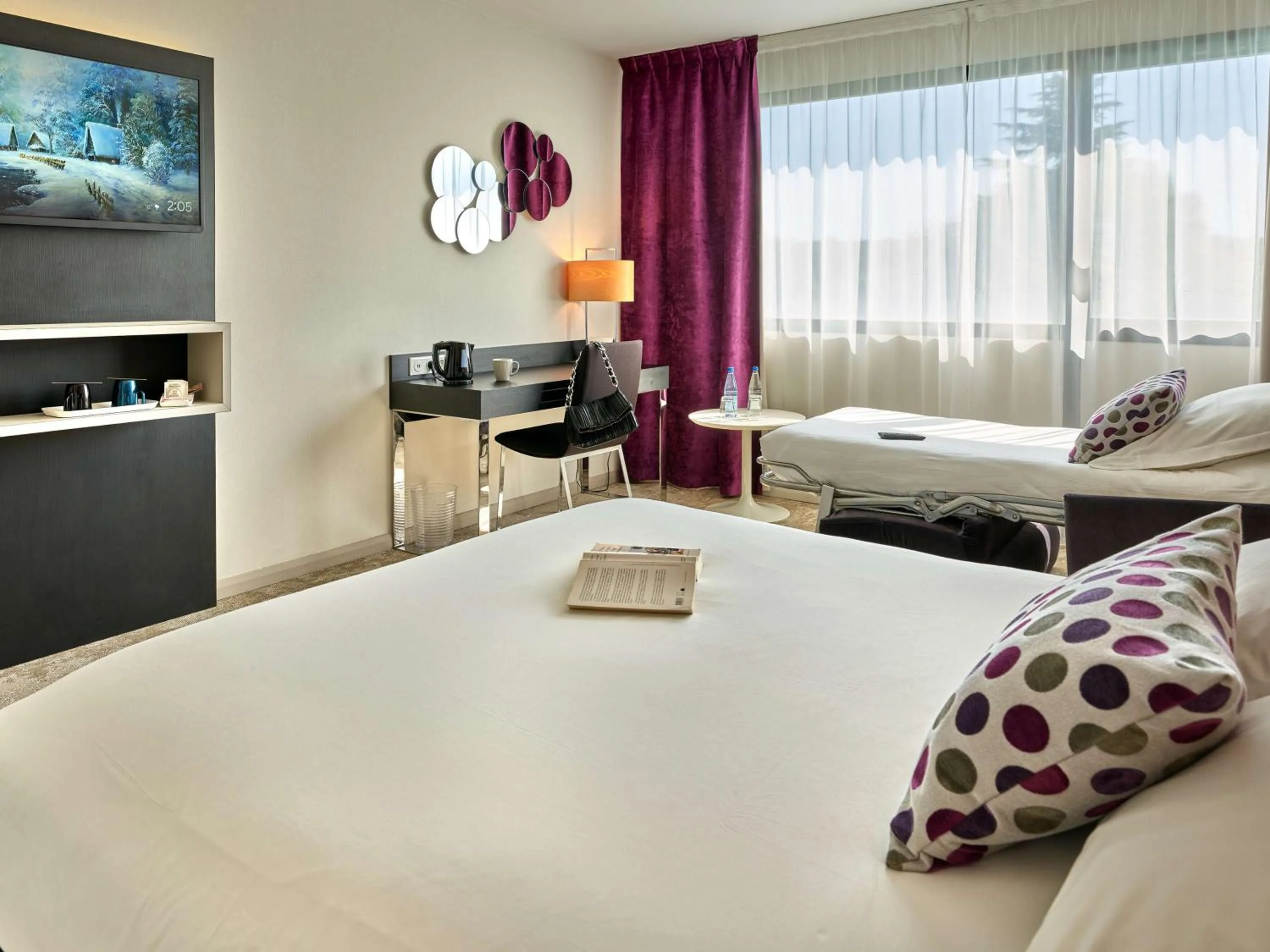 Bedroom, Bed in Best Western Plus Metz Technopole