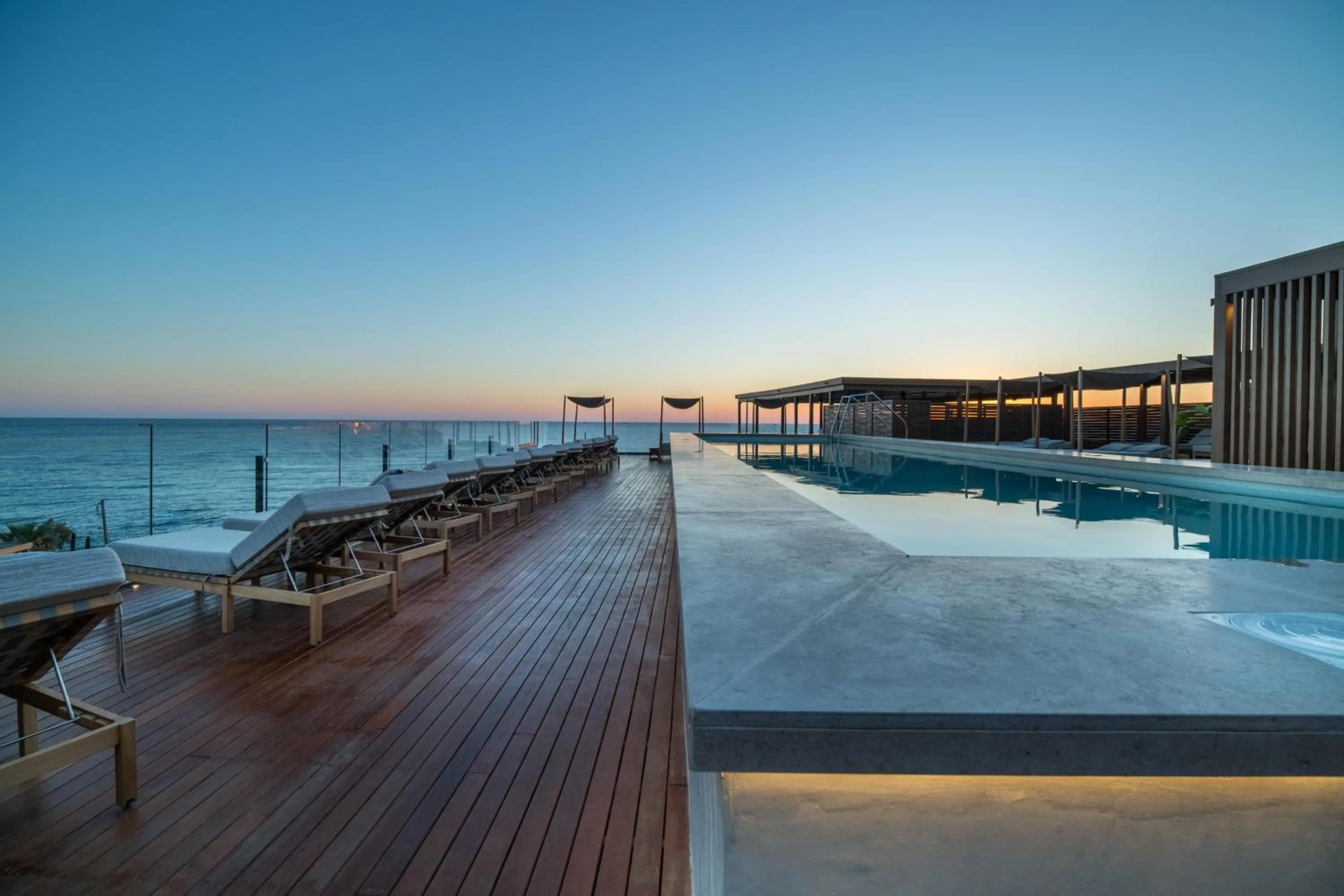 Swimming pool in AKASHA Beach Hotel & Spa