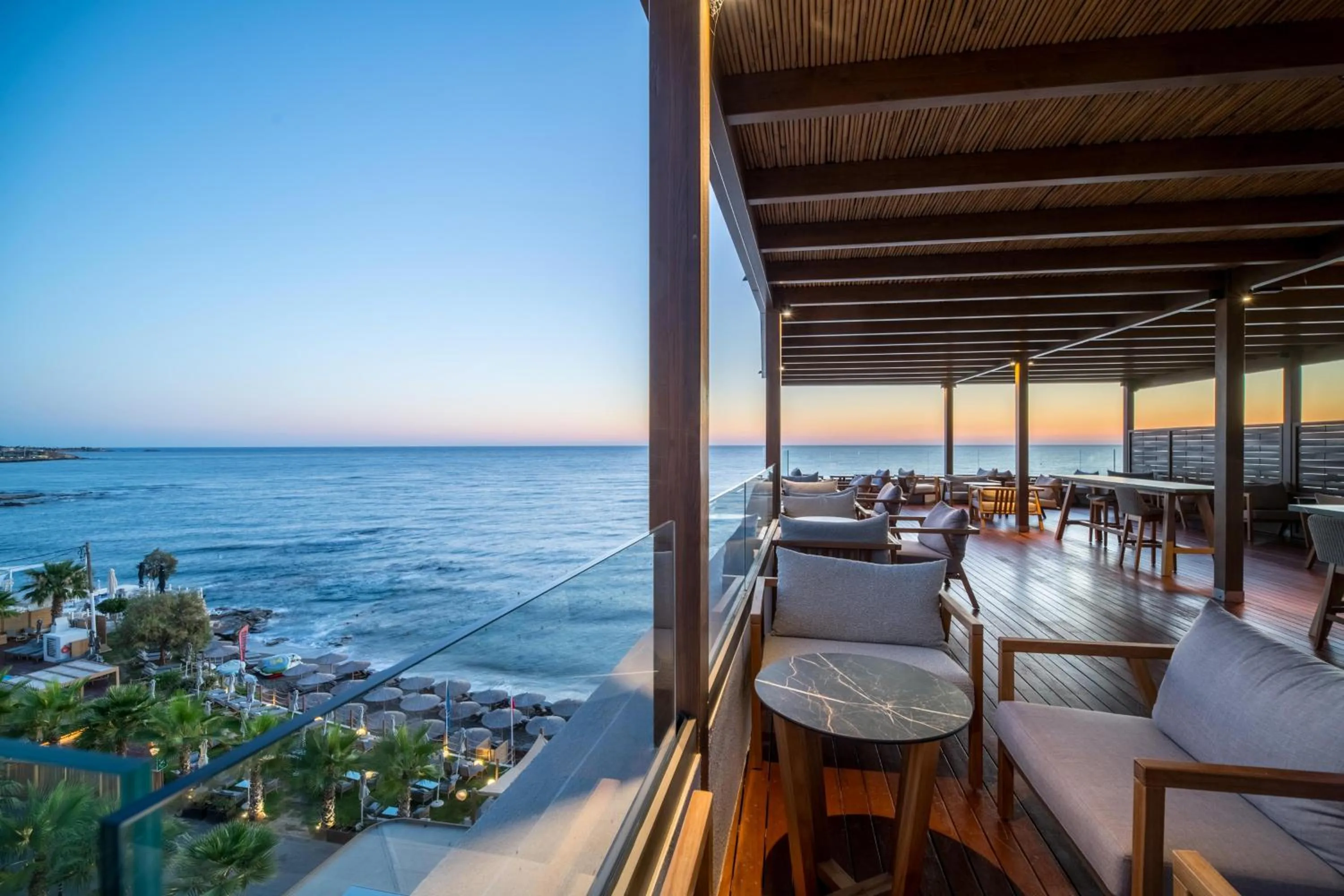 Balcony/Terrace in AKASHA Beach Hotel & Spa