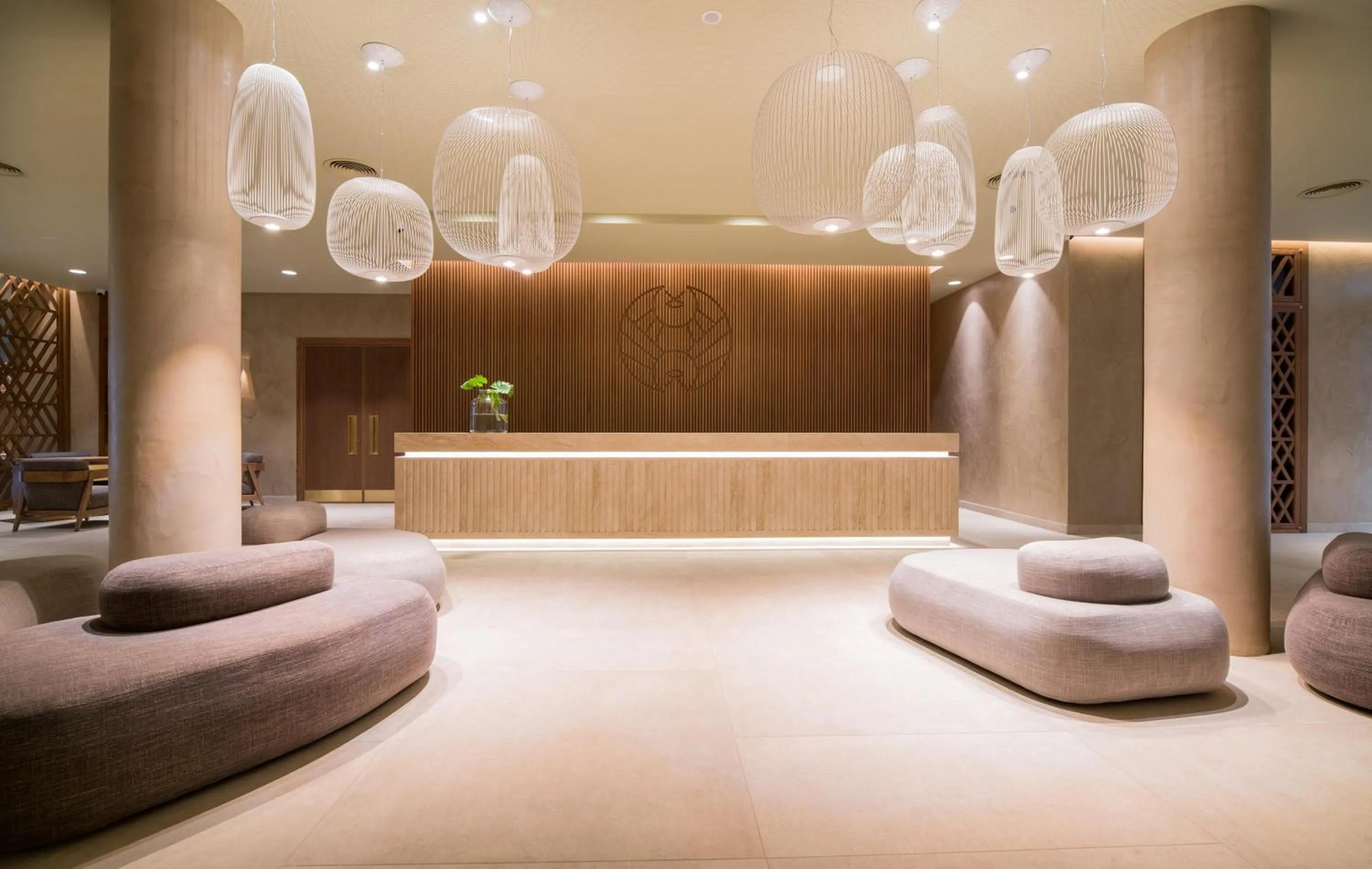 Lobby or reception in AKASHA Beach Hotel & Spa