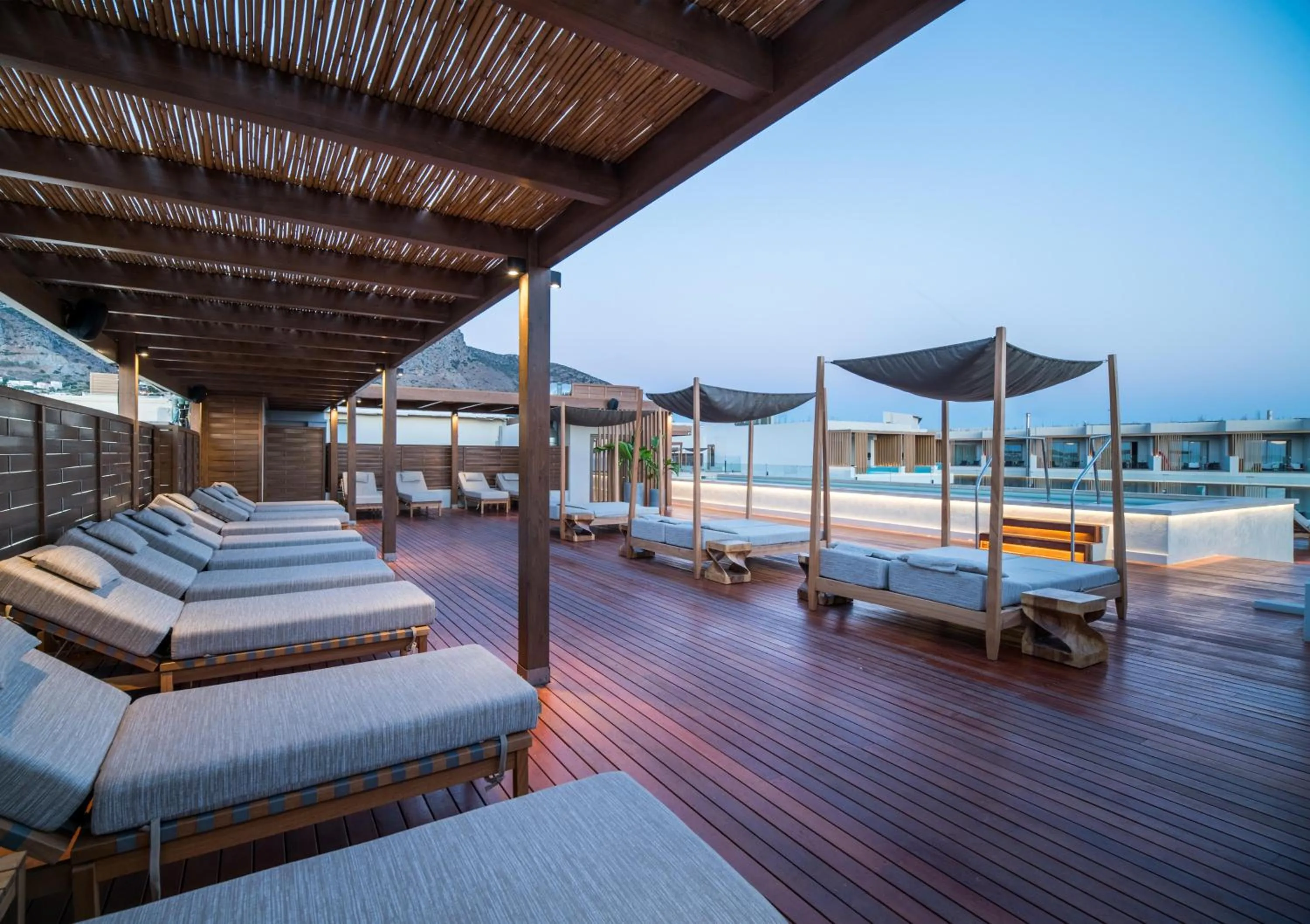 Swimming pool in AKASHA Beach Hotel & Spa