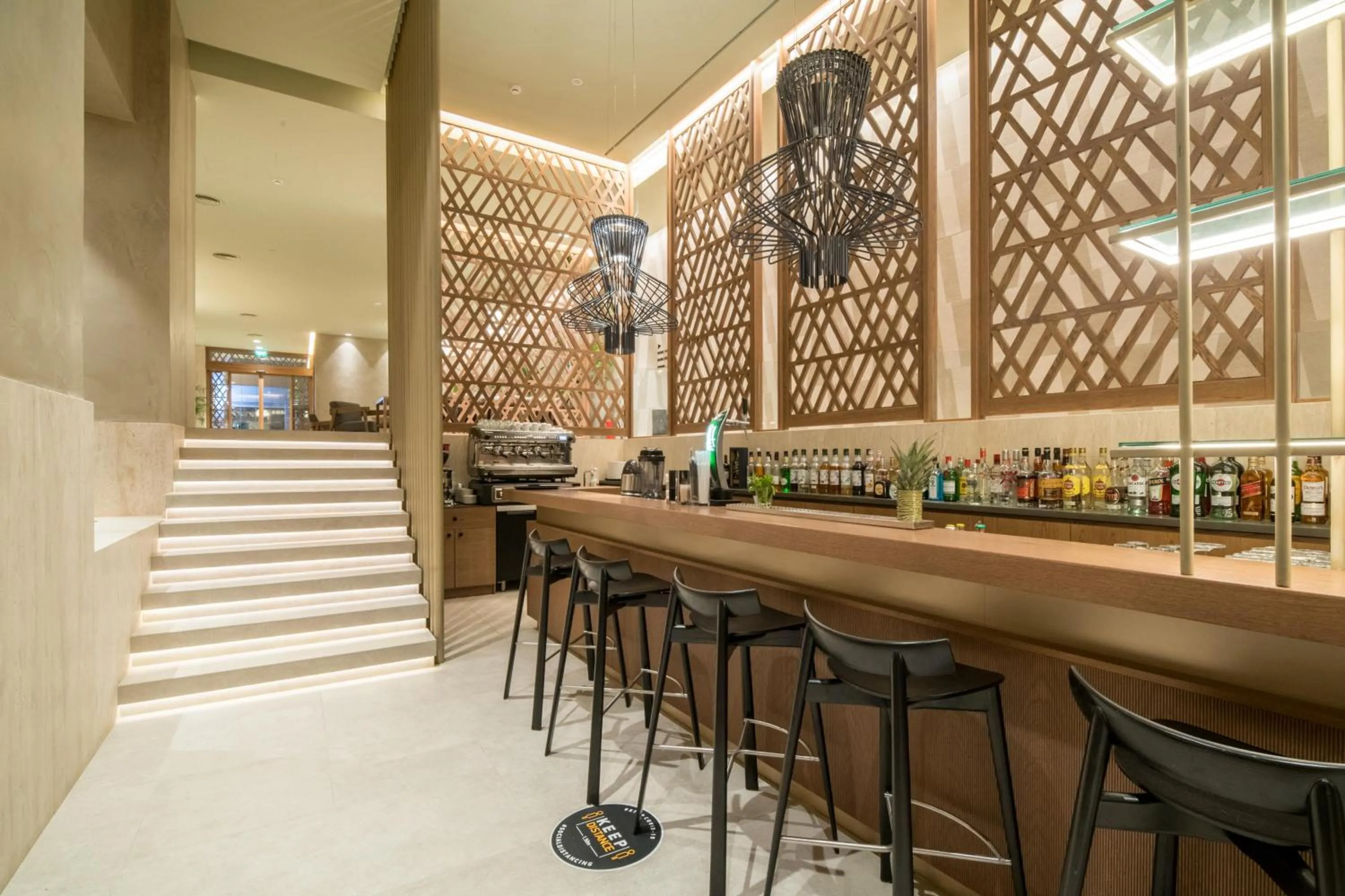 Lounge or bar in AKASHA Beach Hotel & Spa