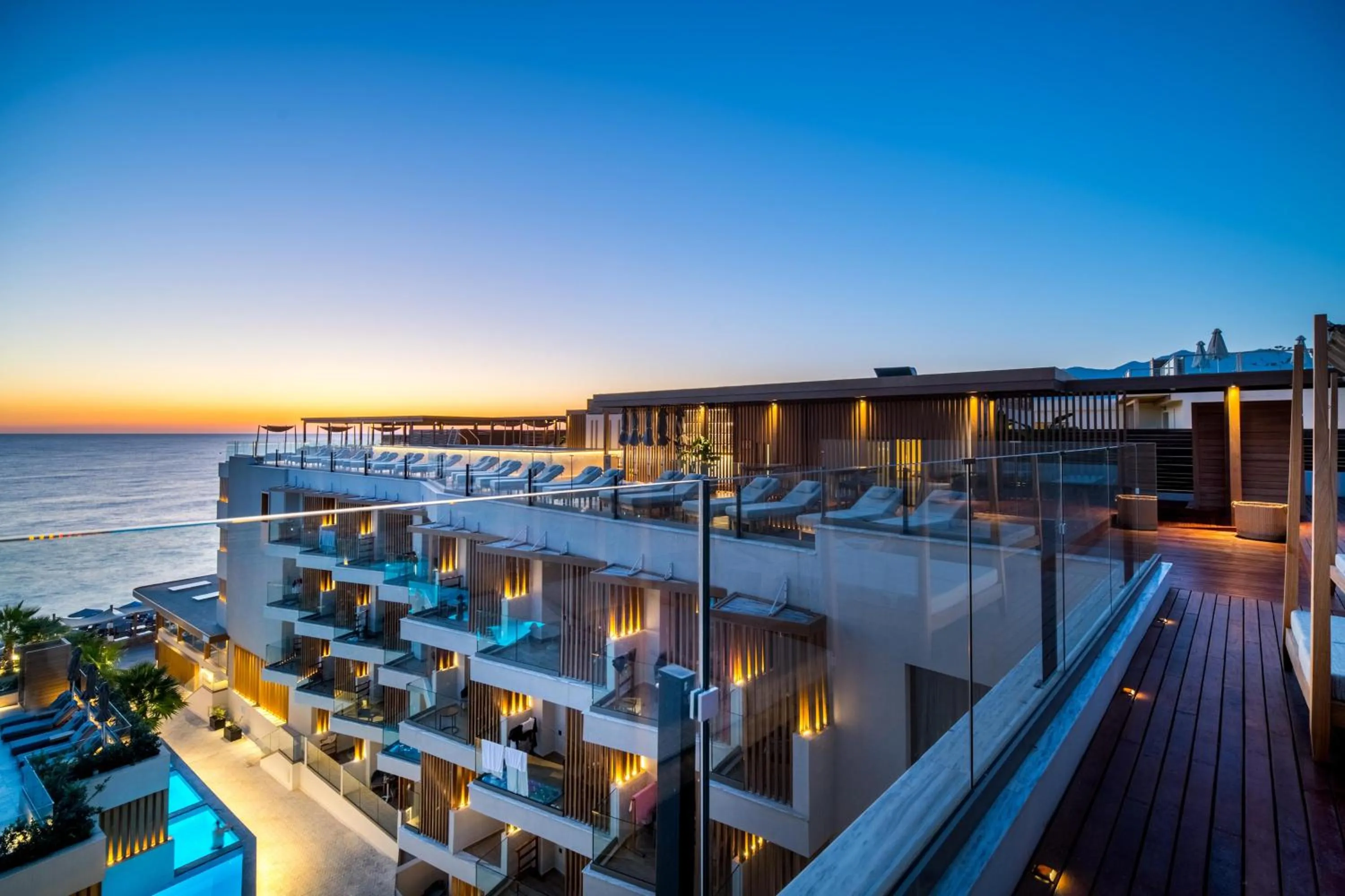 Balcony/Terrace in AKASHA Beach Hotel & Spa