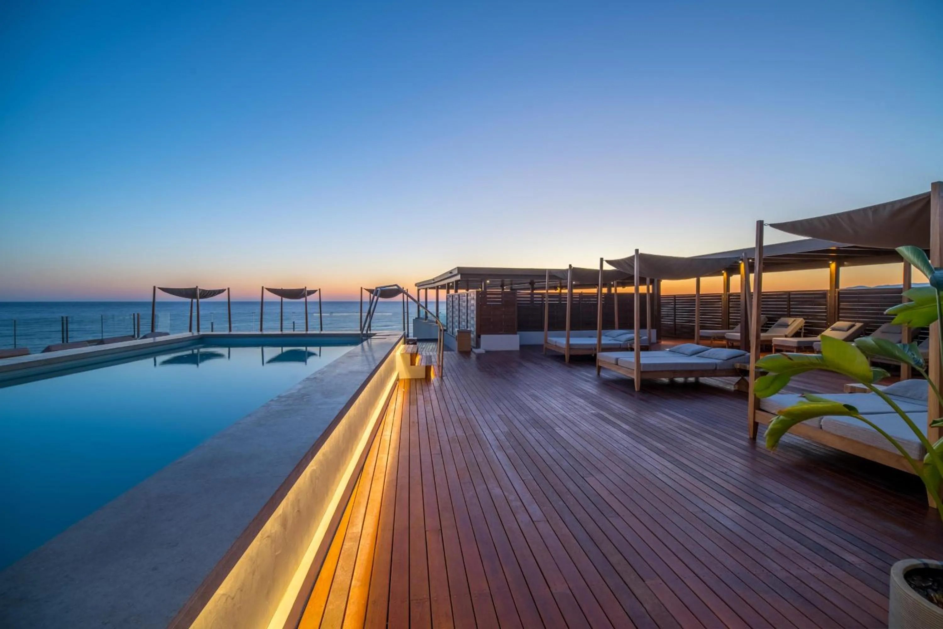 Swimming pool in AKASHA Beach Hotel & Spa