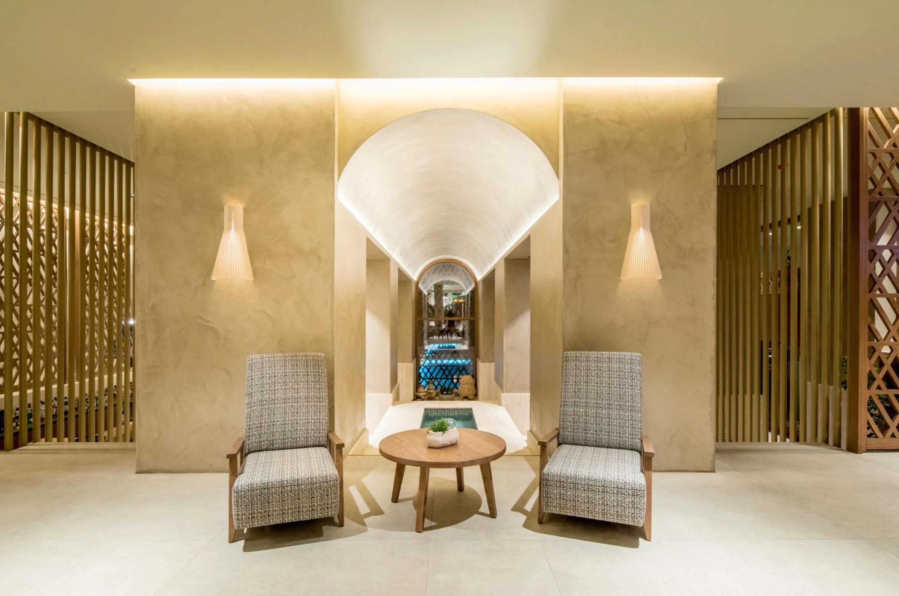 Lobby or reception in AKASHA Beach Hotel & Spa