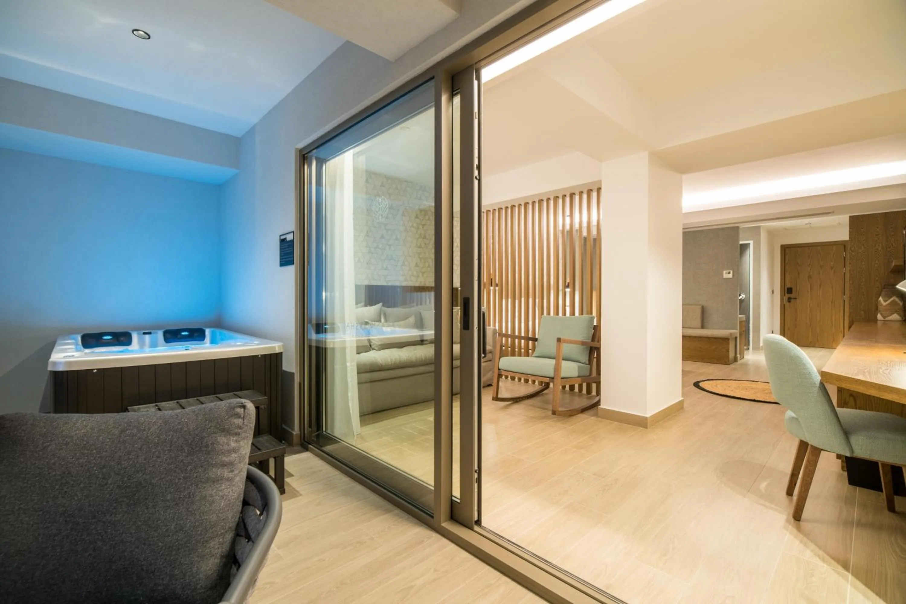 Photo of the whole room, Bed in AKASHA Beach Hotel & Spa