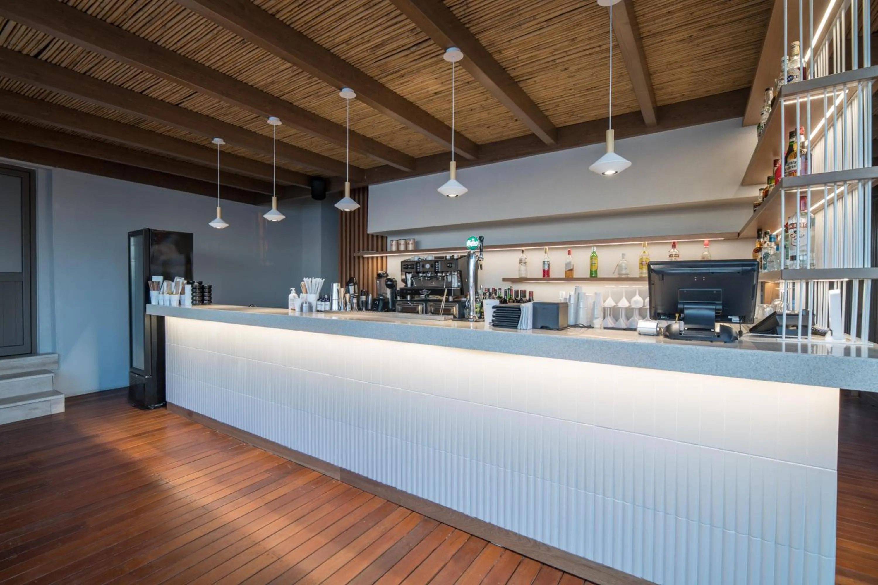 Lounge or bar in AKASHA Beach Hotel & Spa