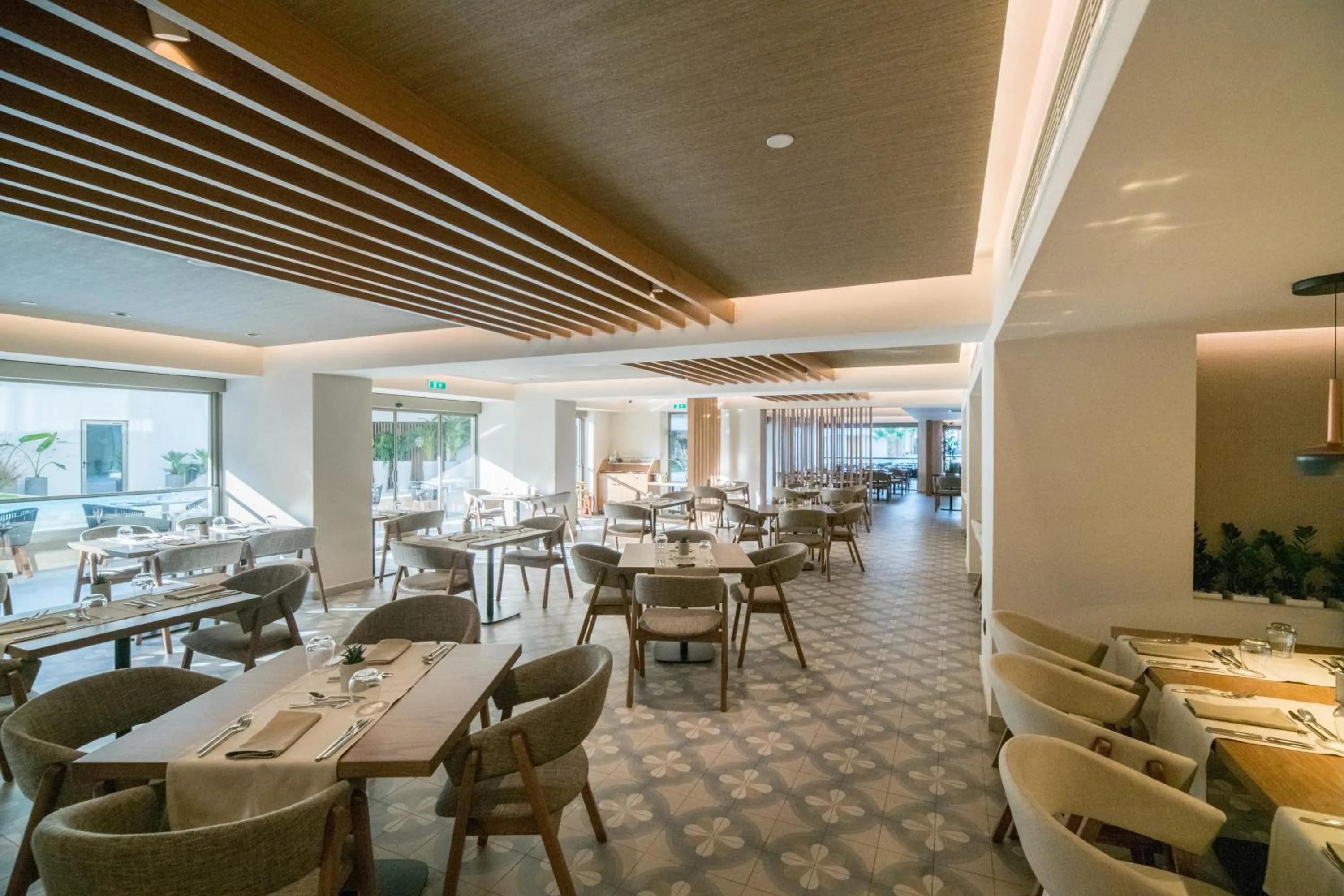 Restaurant/places to eat in AKASHA Beach Hotel & Spa