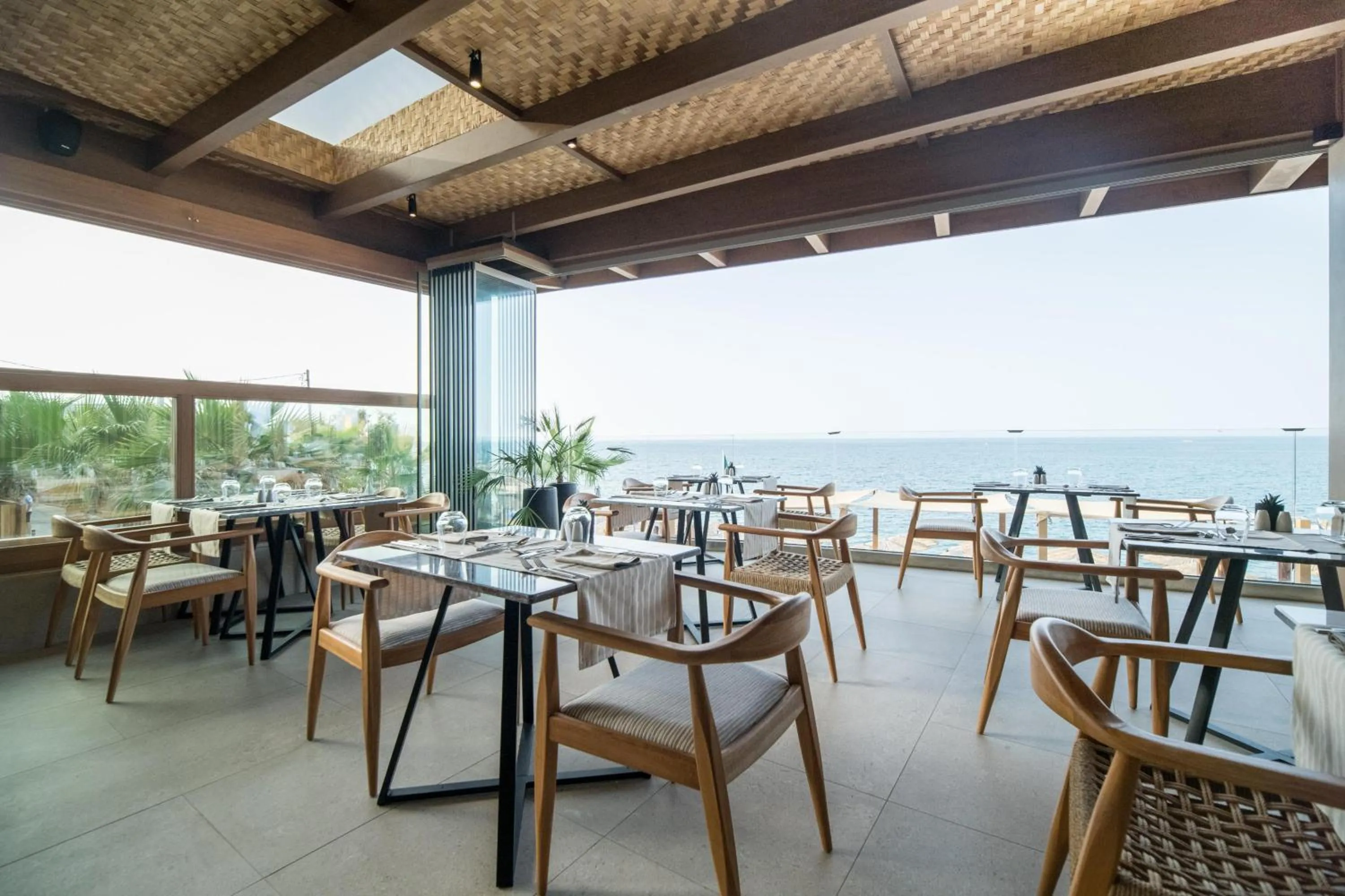 Restaurant/places to eat in AKASHA Beach Hotel & Spa