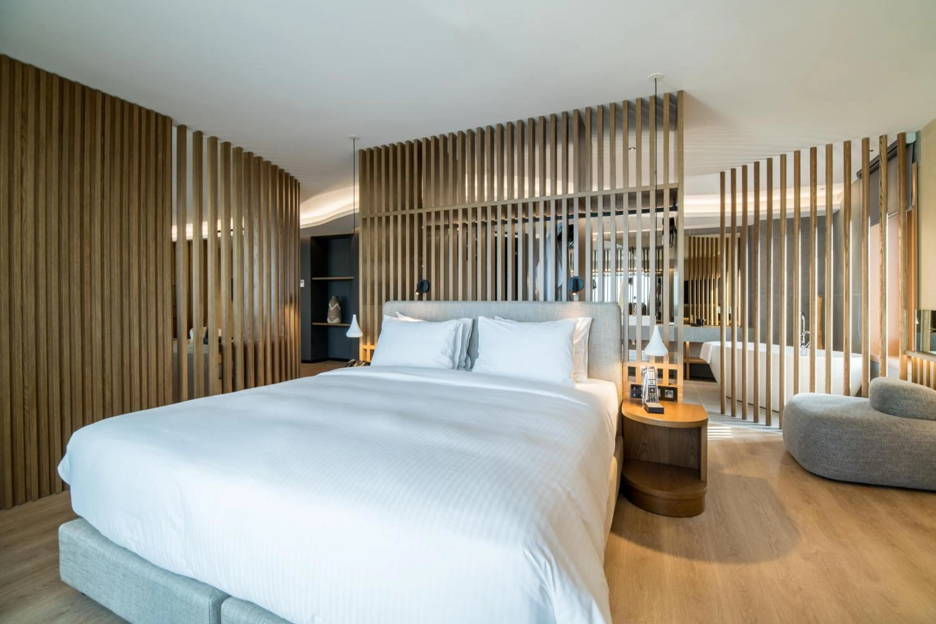 Photo of the whole room, Bed in AKASHA Beach Hotel & Spa