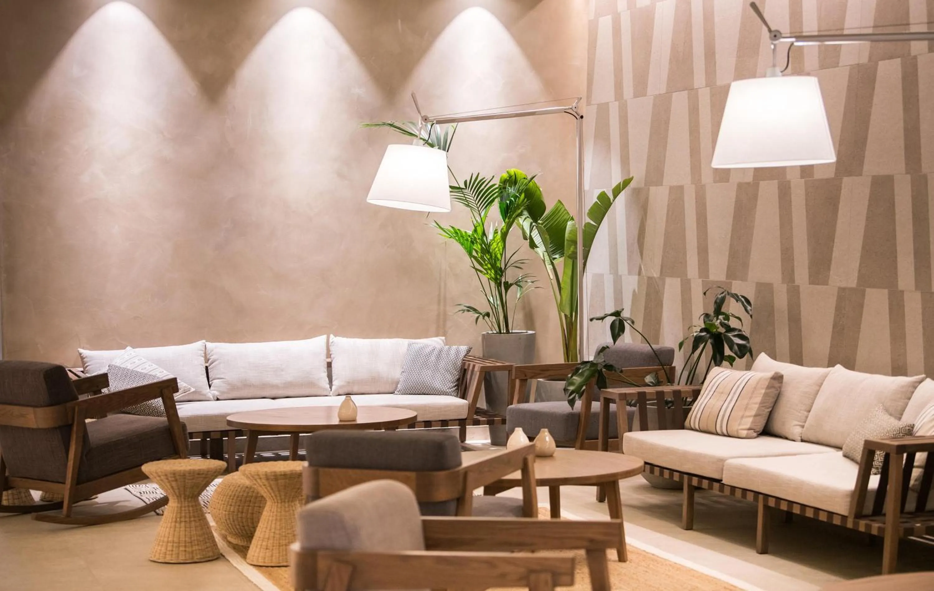 Lobby or reception in AKASHA Beach Hotel & Spa