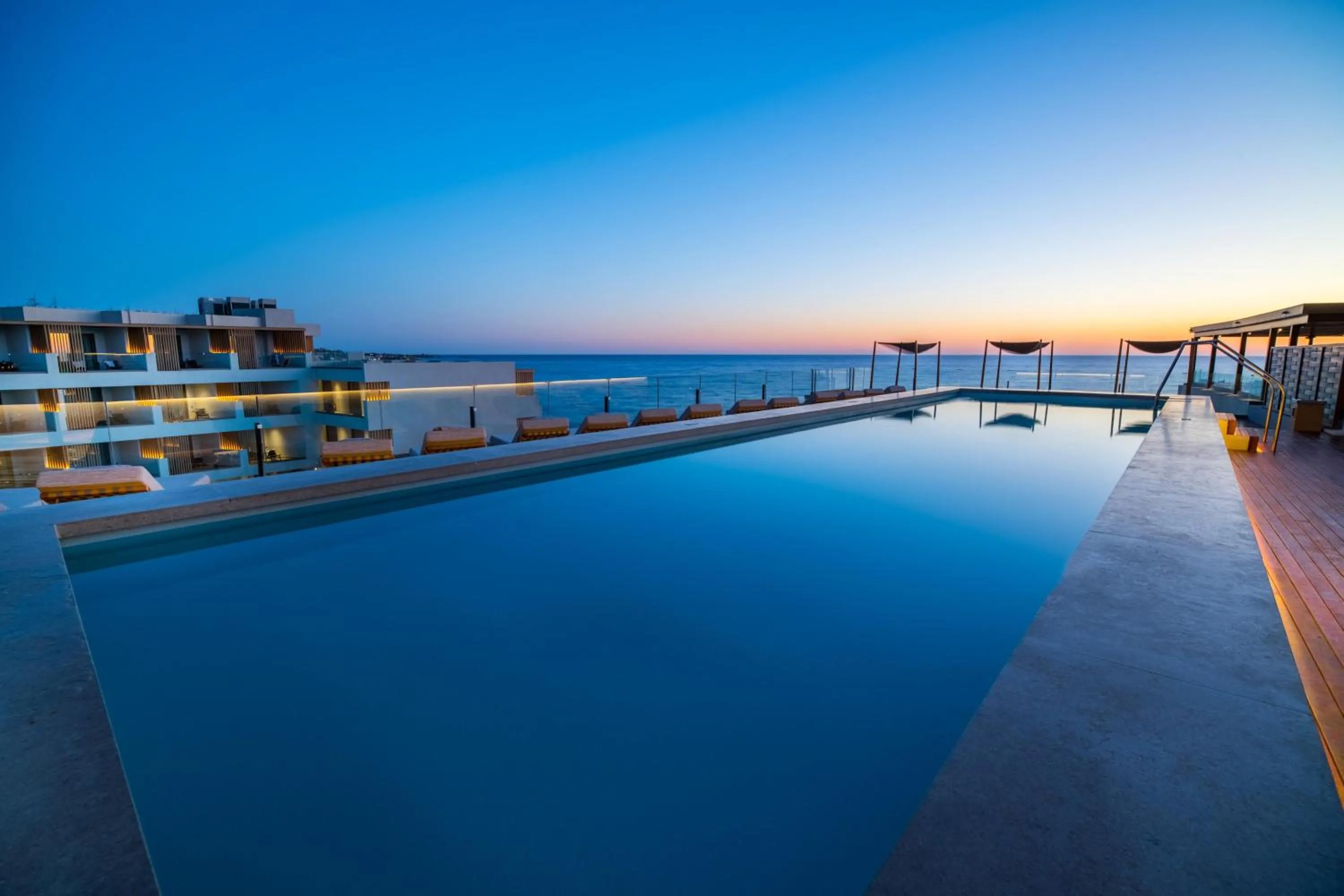 Swimming pool in AKASHA Beach Hotel & Spa