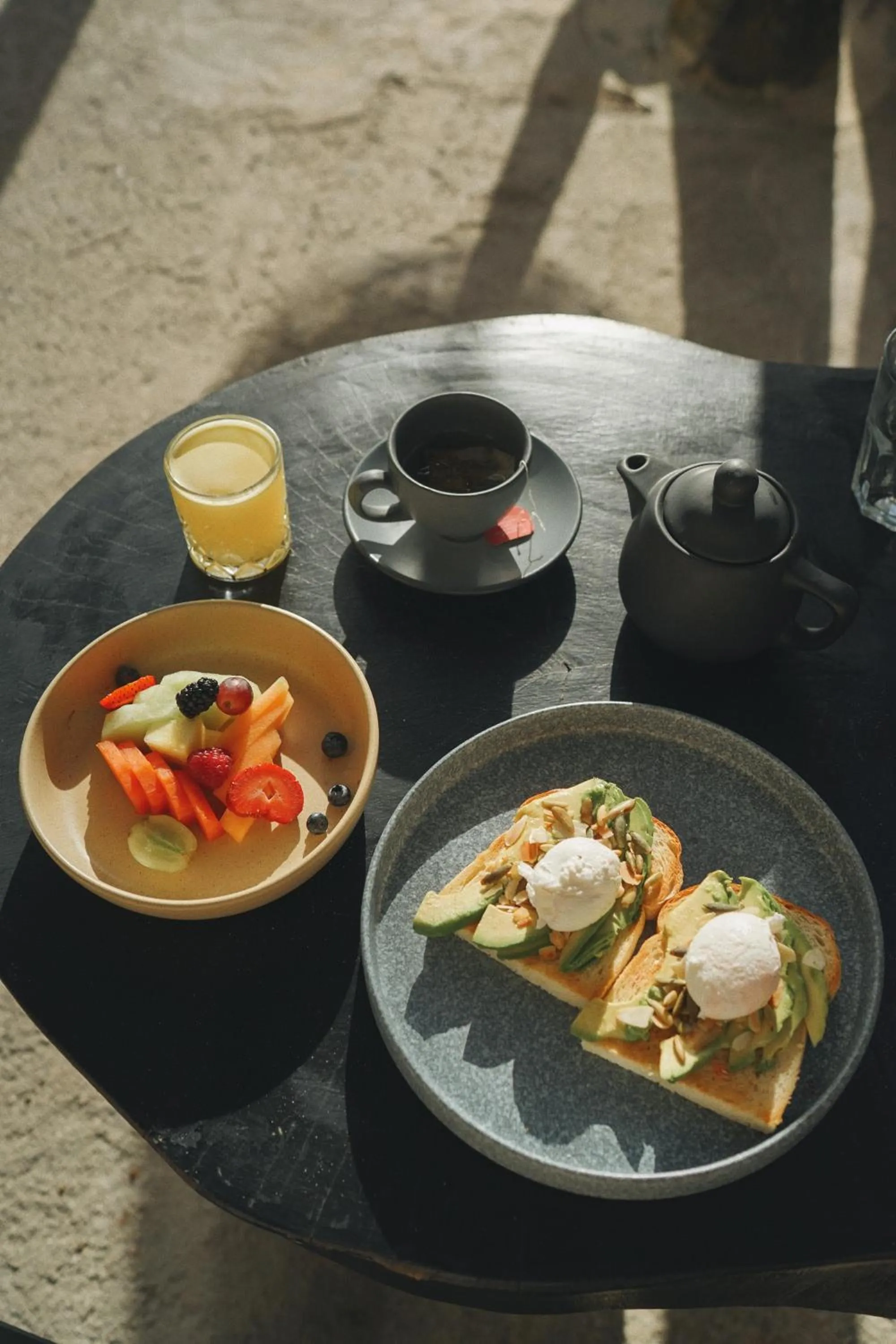 Breakfast in NEST Tulum