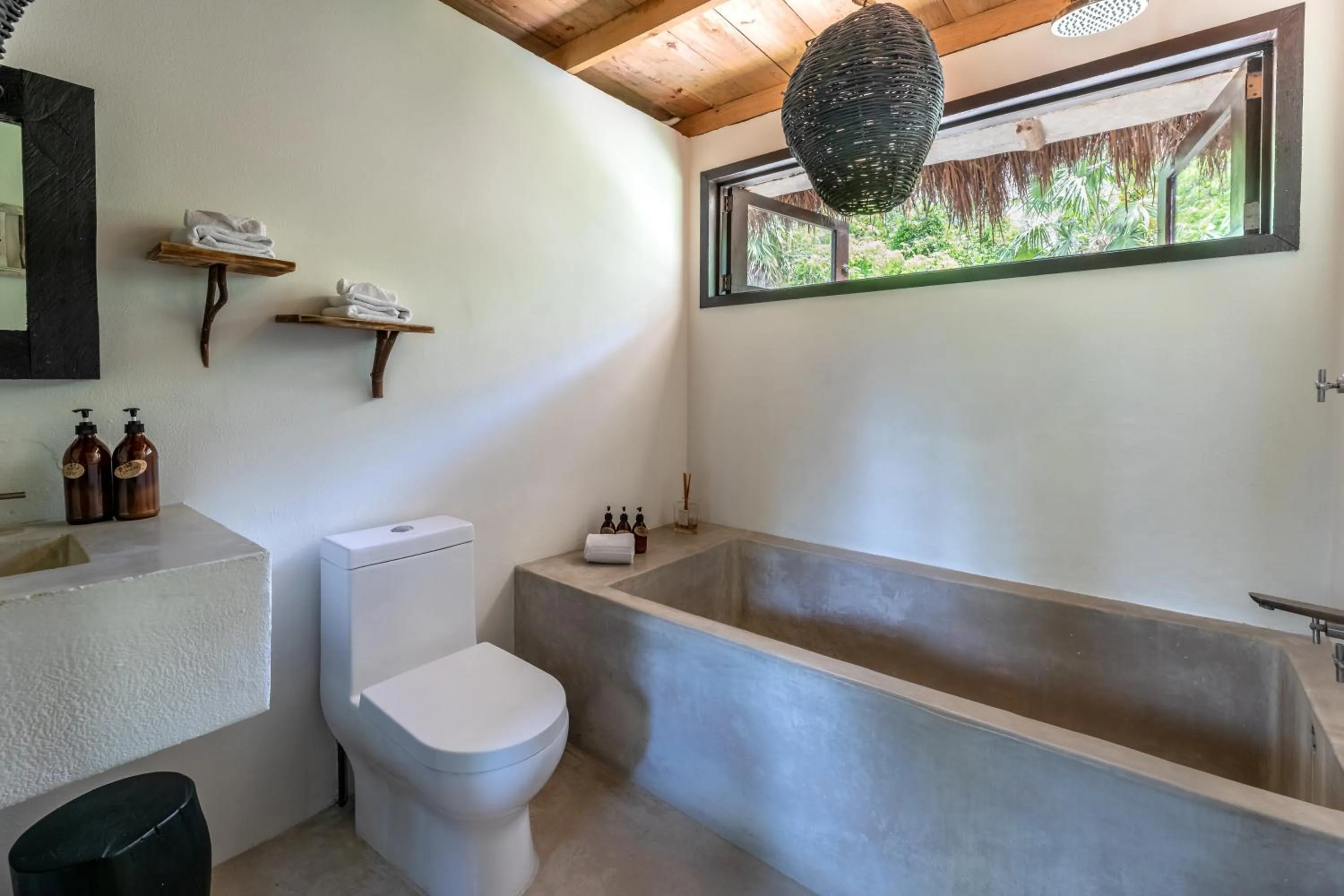 Bathroom in NEST Tulum
