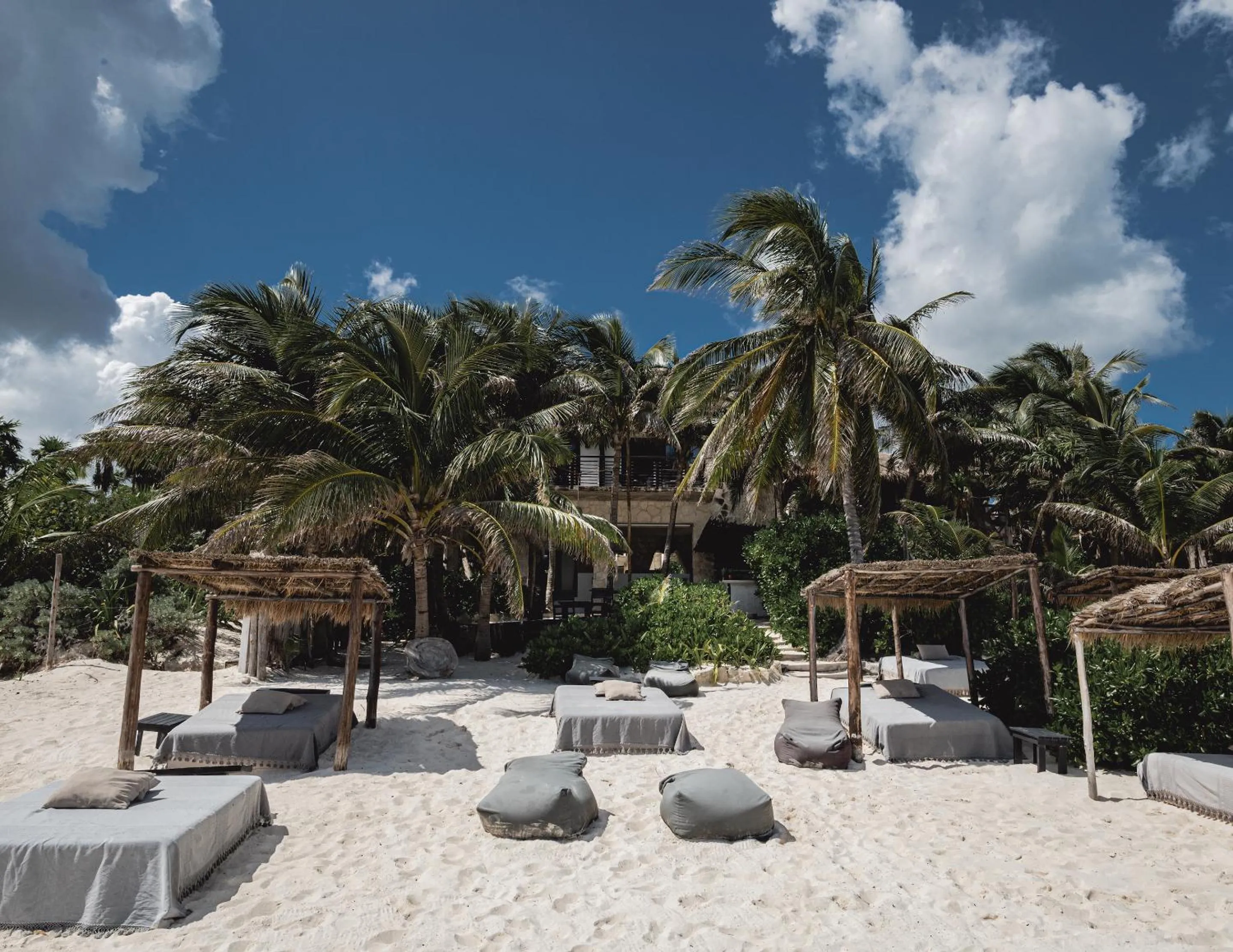 Beach in NEST Tulum