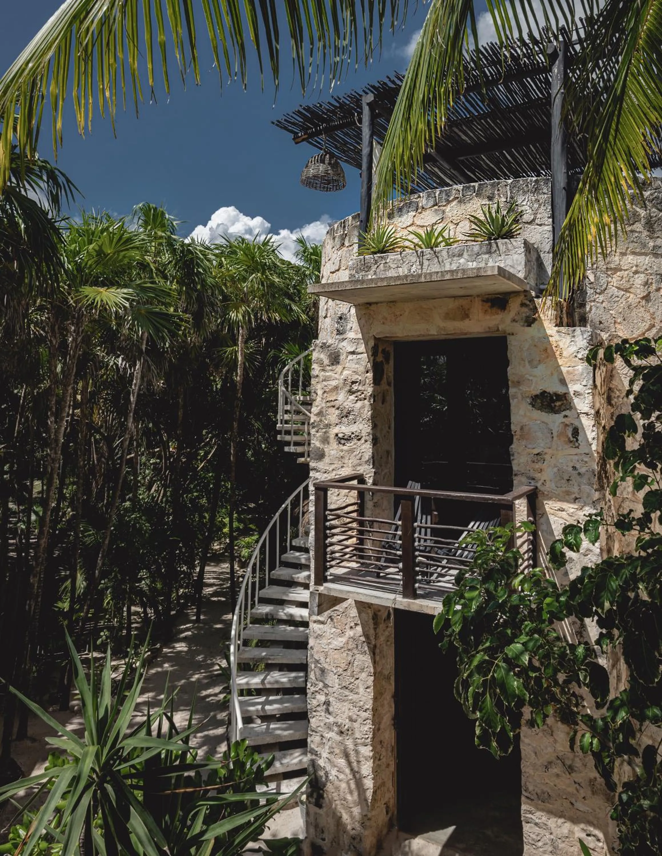 Decorative detail in NEST Tulum