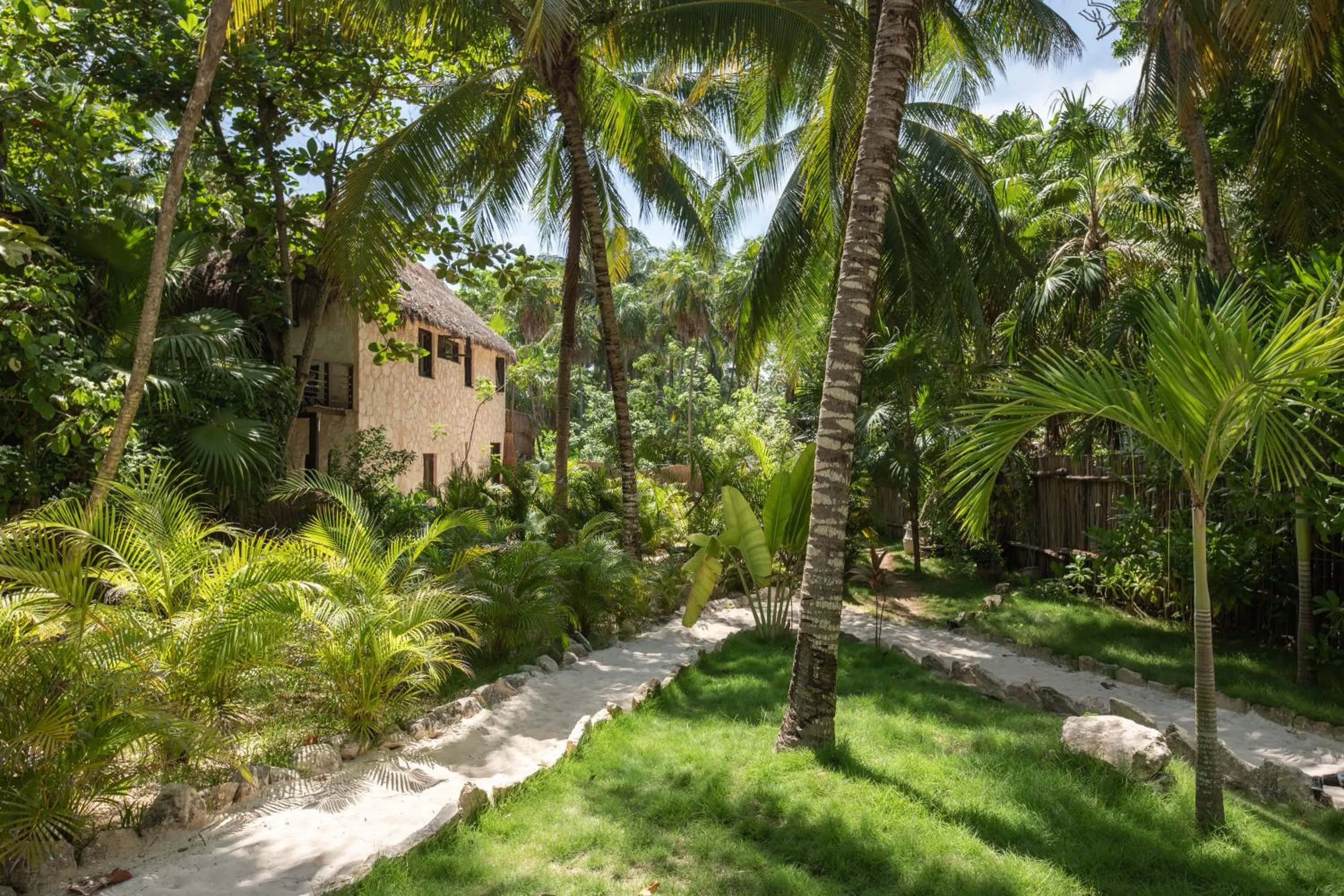 Garden in NEST Tulum