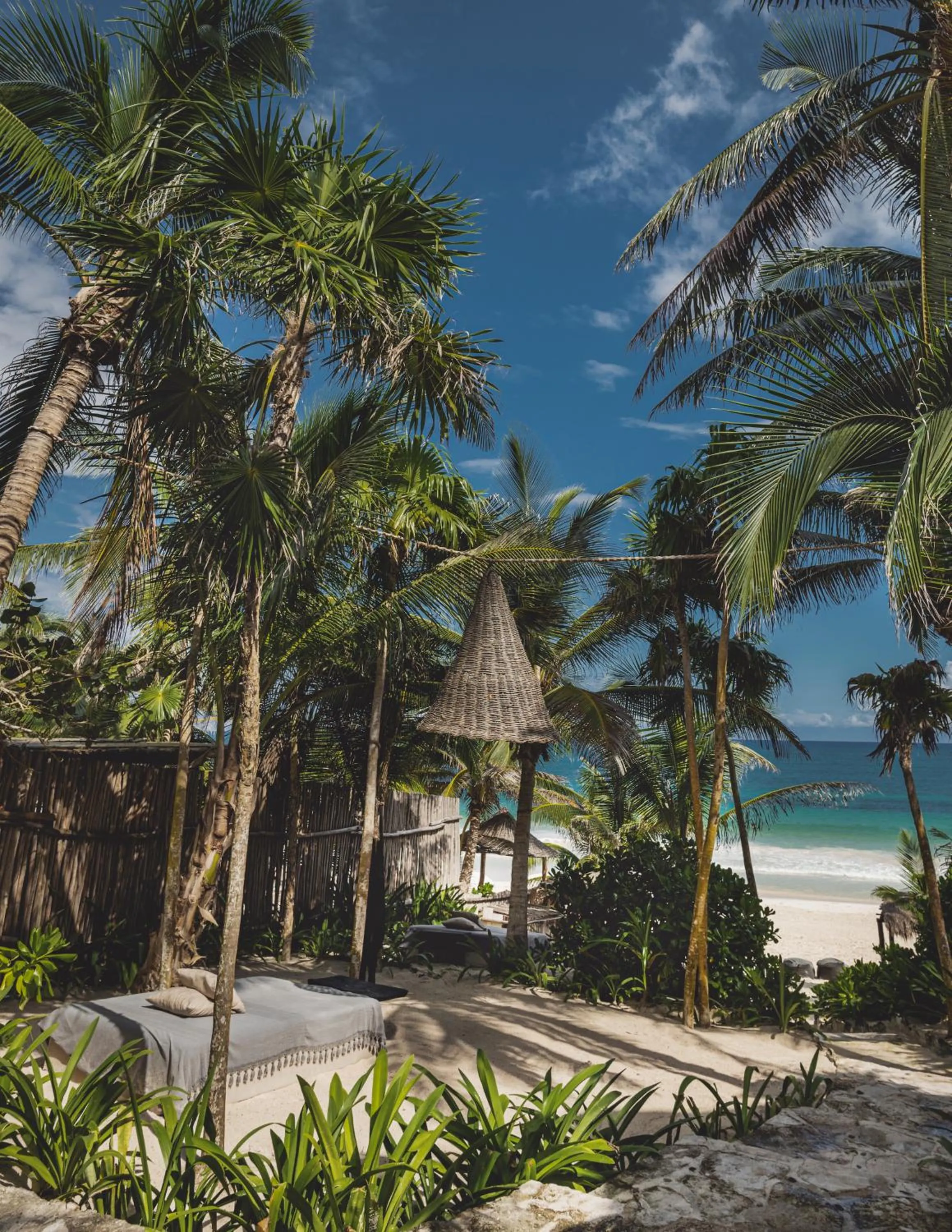Beach in NEST Tulum